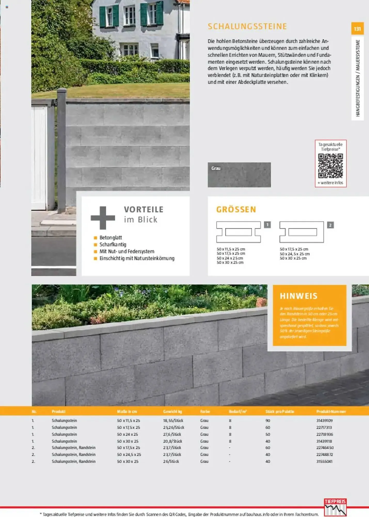 Bauhaus Prospekt von 10. März bis 30. Juni 2025 - Prospekt seite 131