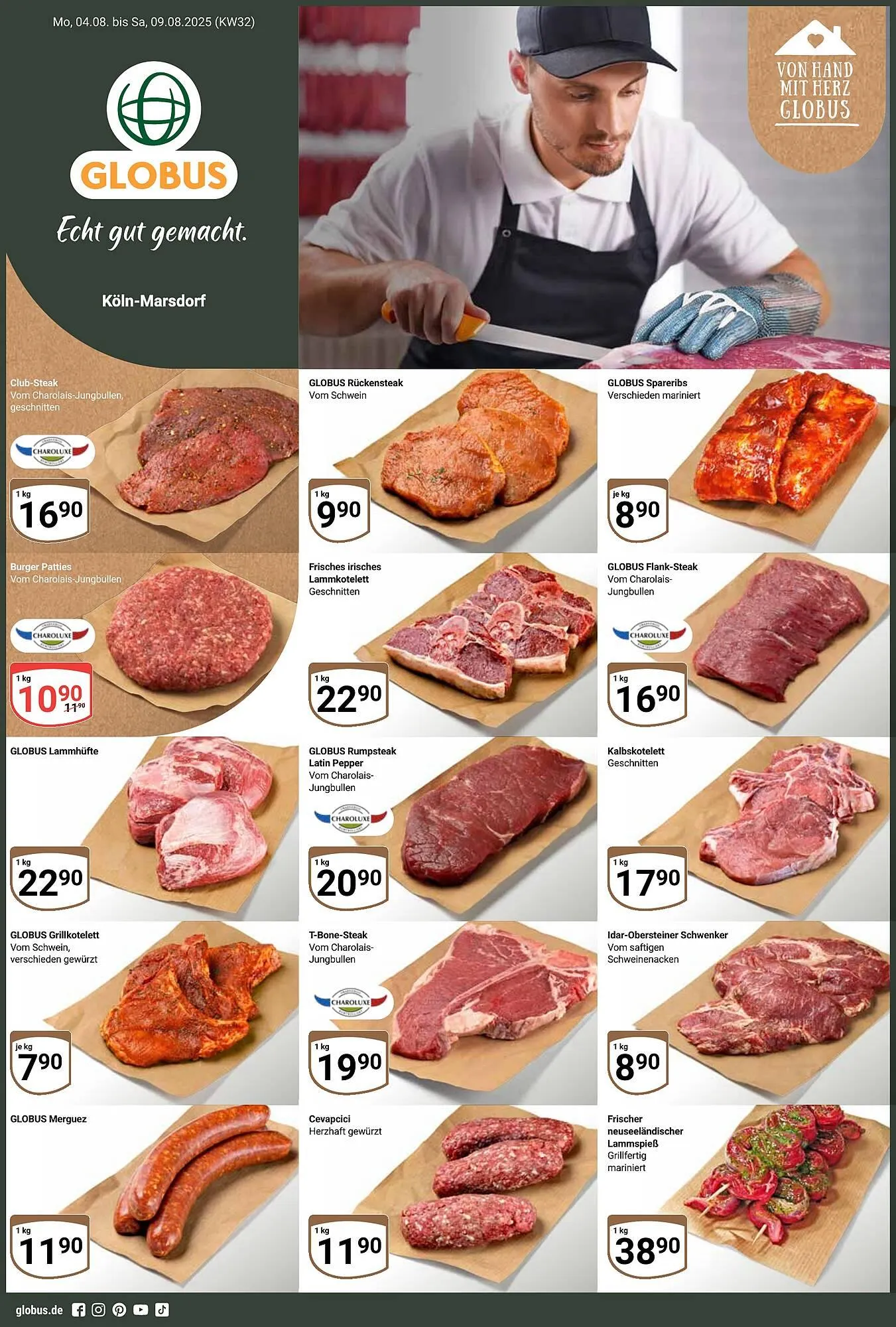 Globus Prospekt von 4. August bis 9. August 2025 - Prospekt seite 1