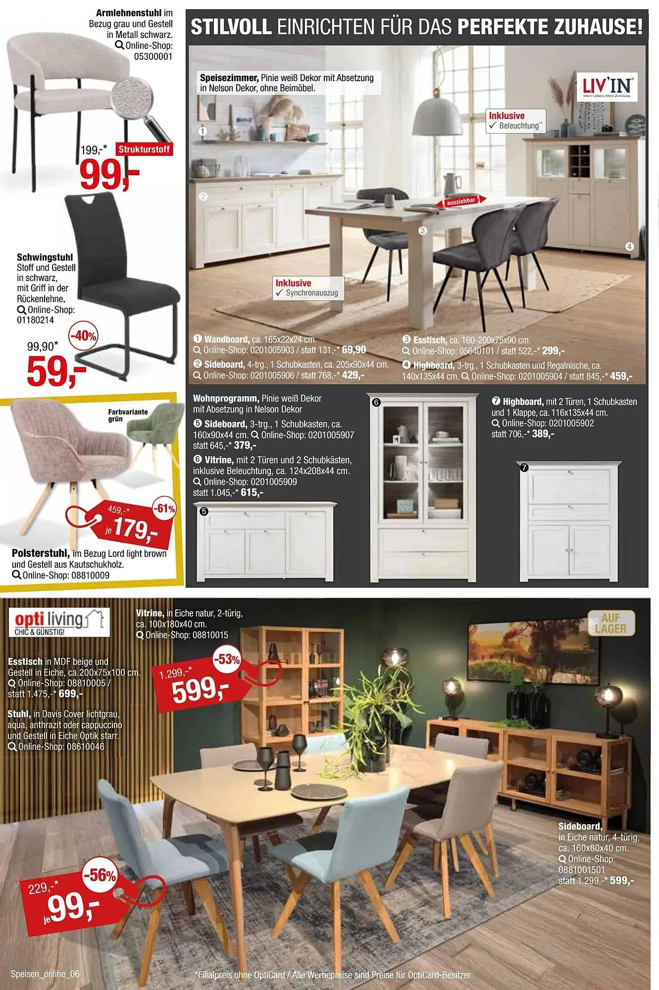 Opti Wohnwelt Prospekt von 26. Juni bis 1. September 2025 - Prospekt seite 6