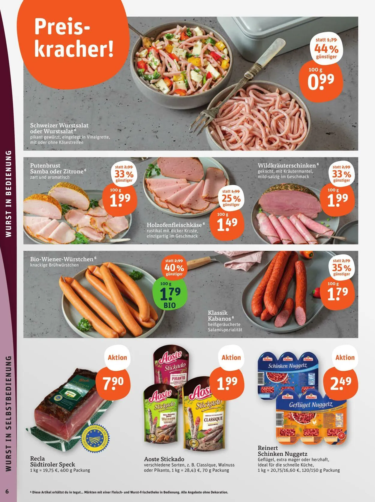 Tegut Aktueller Prospekt von 8. September bis 14. September 2025 - Prospekt seite 8