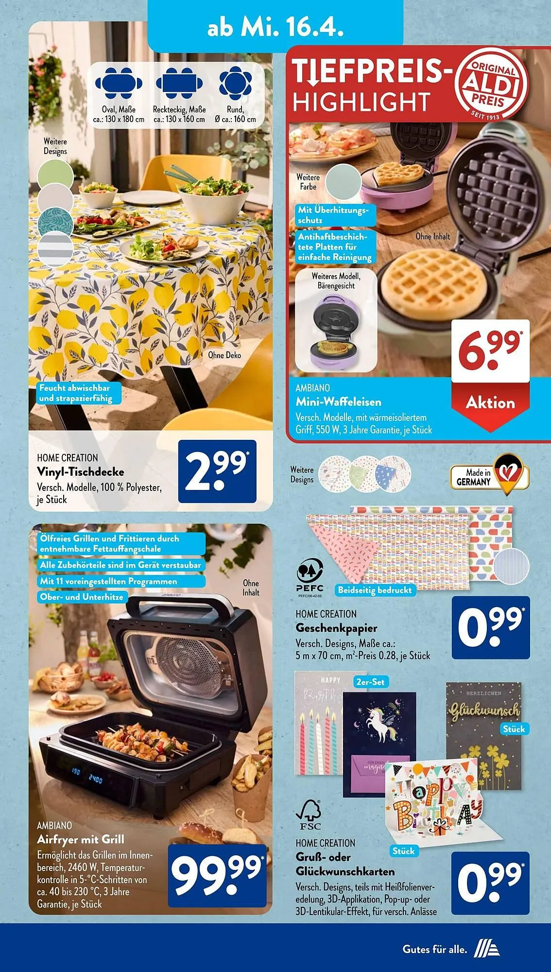 Aldi Süd Prospekt von 14. April bis 20. April 2025 - Prospekt seite 12