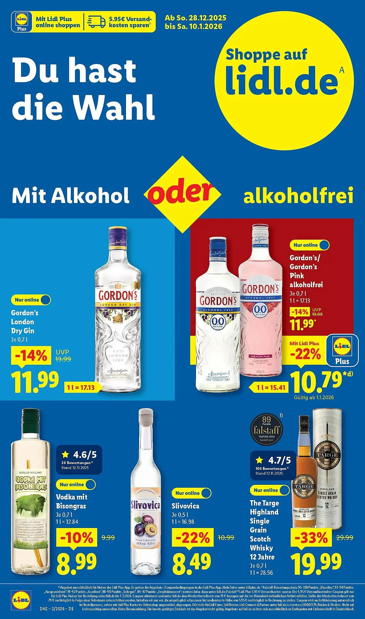 Lidl Prospekt von 4. Januar bis 10. Januar 2026 - Prospekt seite 54
