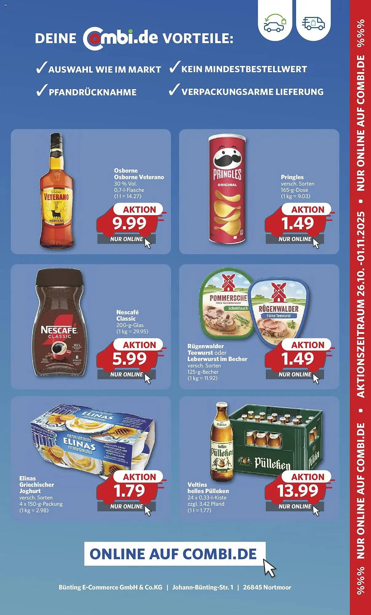 Combi Prospekt von 27. Oktober bis 1. November 2025 - Prospekt seite 28