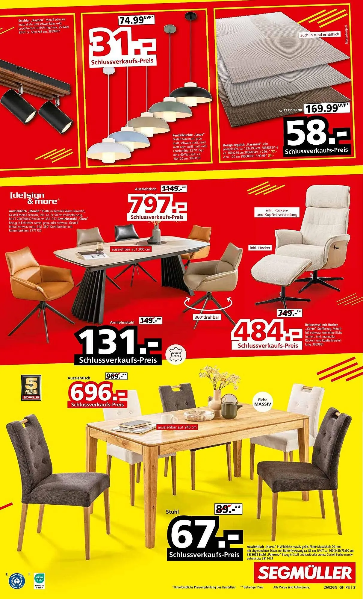 Segmüller Prospekt von 7. Februar bis 28. Februar 2026 - Prospekt seite 3