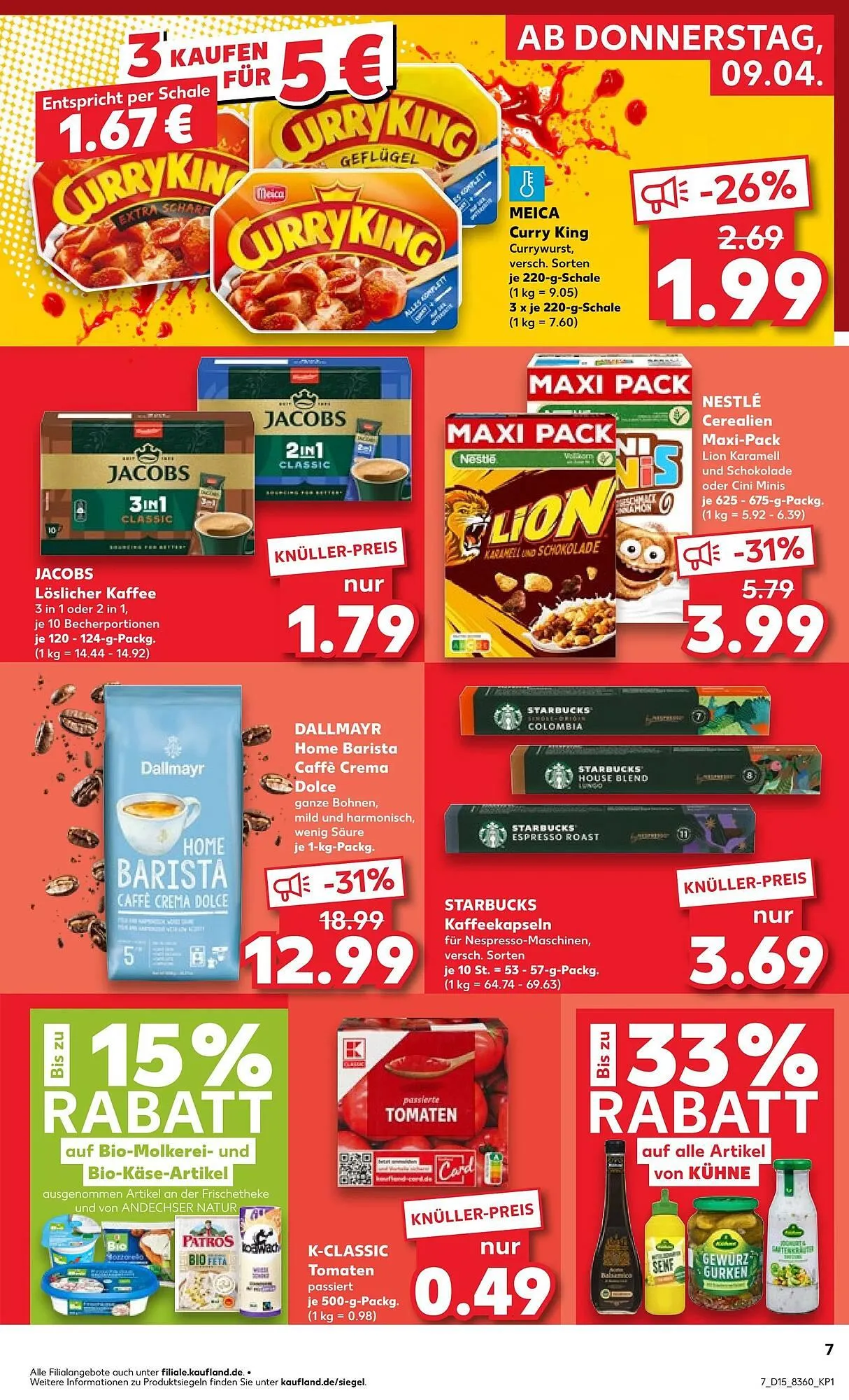 Kaufland Prospekt von 7. April bis 9. April 2026 - Prospekt seite 19