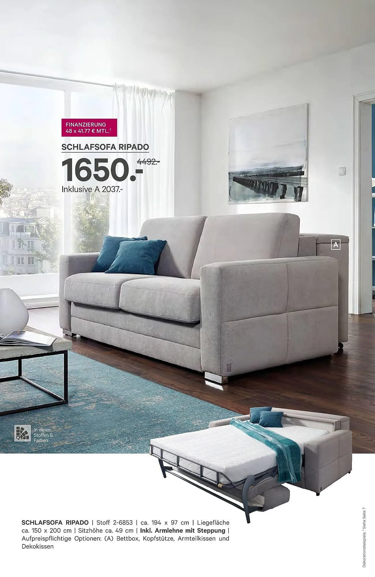 Kabs Polsterwelt Prospekt von 23. Mai bis 26. Juni 2025 - Prospekt seite 39