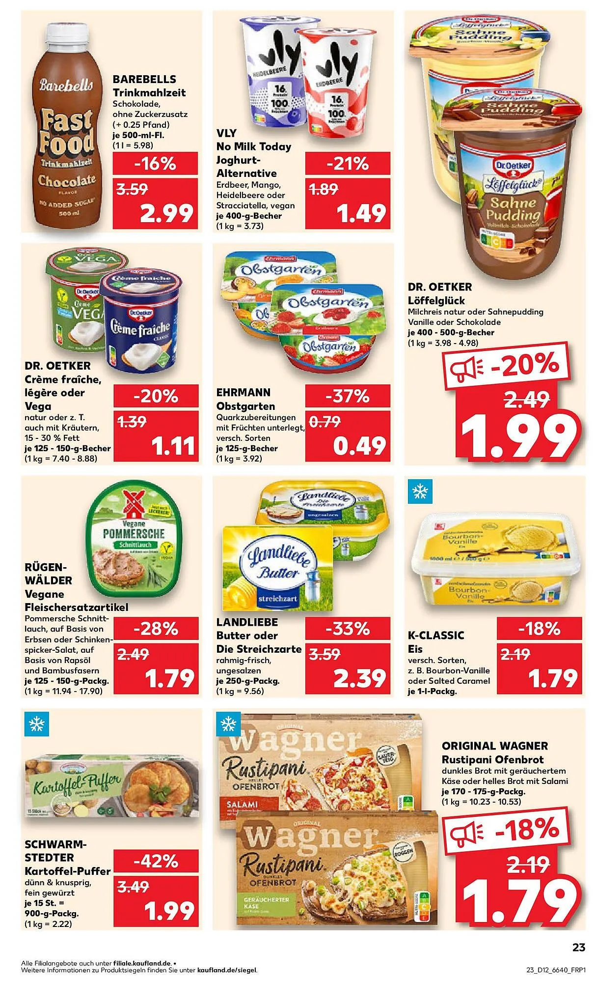 Kaufland Prospekt von 19. März bis 26. März 2025 - Prospekt seite 23