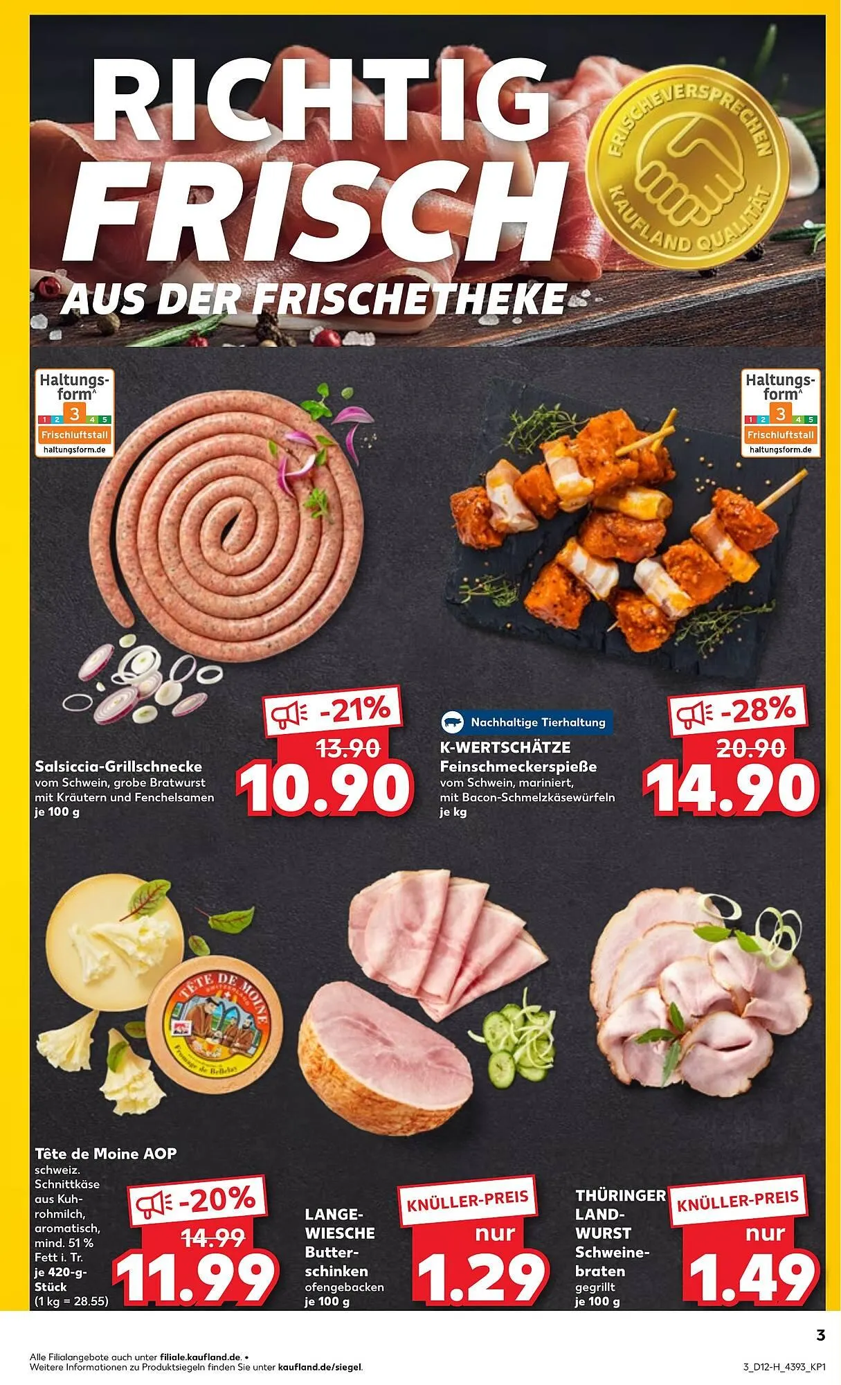 Kaufland Prospekt von 19. März bis 25. März 2026 - Prospekt seite 3
