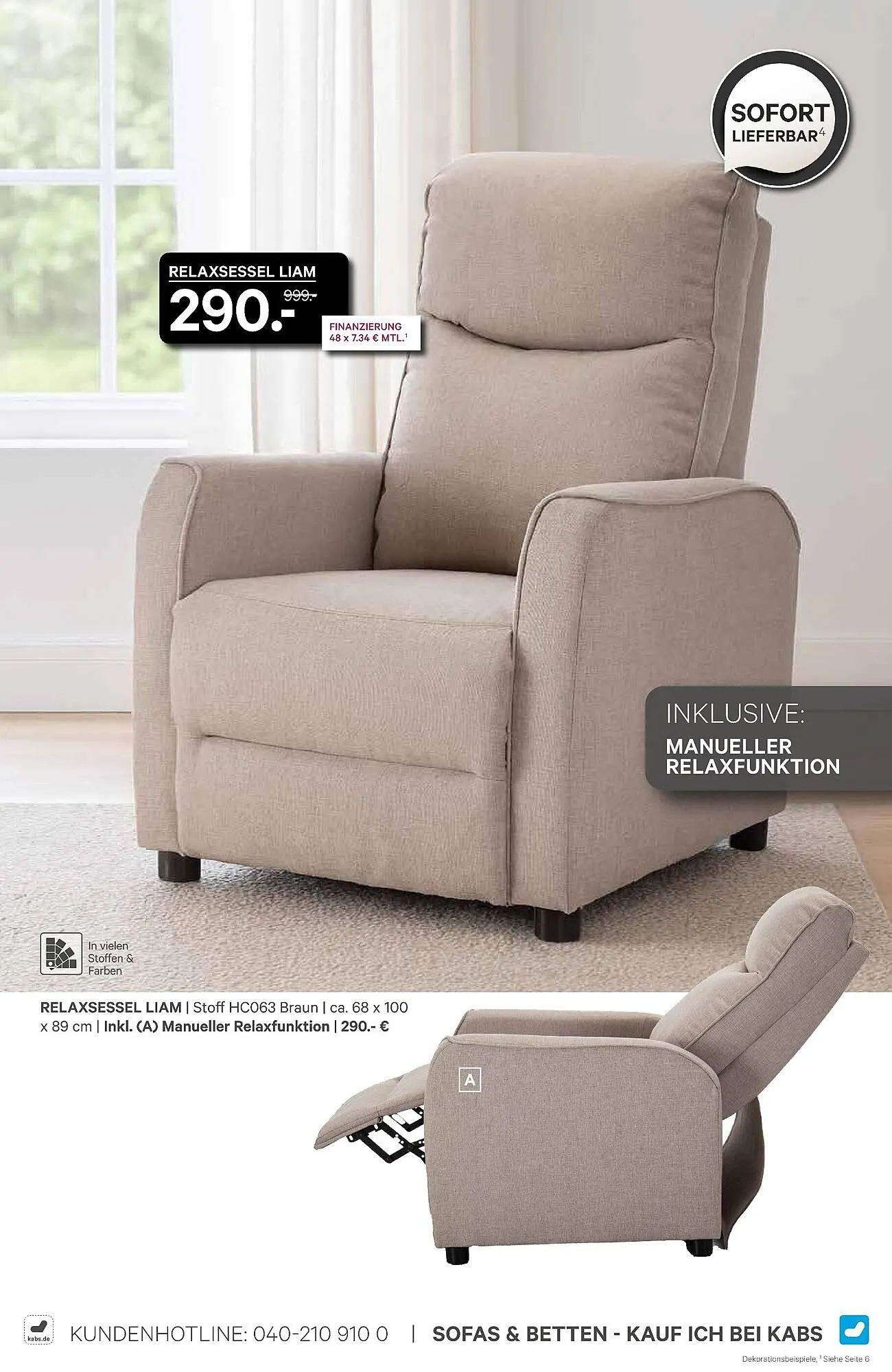 Kabs Polsterwelt Prospekt von 30. Januar bis 26. Februar 2026 - Prospekt seite 27