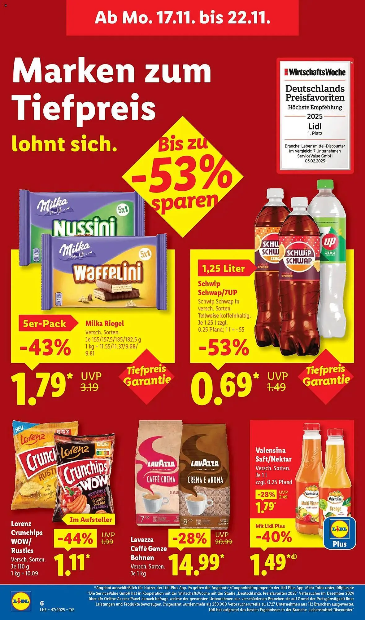 Lidl Prospekt von 17. November bis 22. November 2025 - Prospekt seite 8