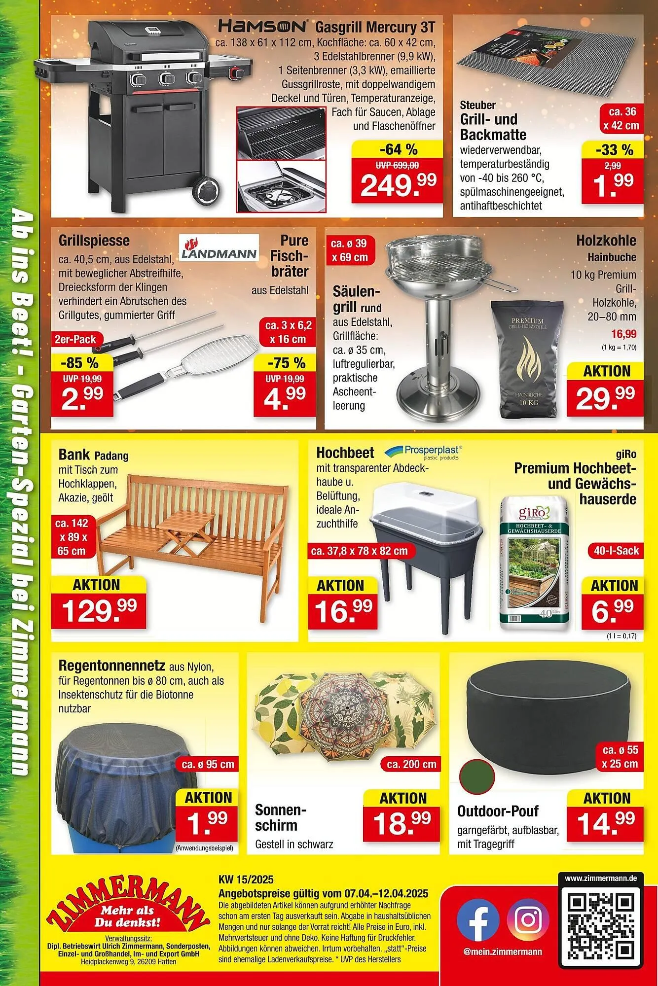 Zimmermann Prospekt von 7. April bis 14. April 2025 - Prospekt seite 14