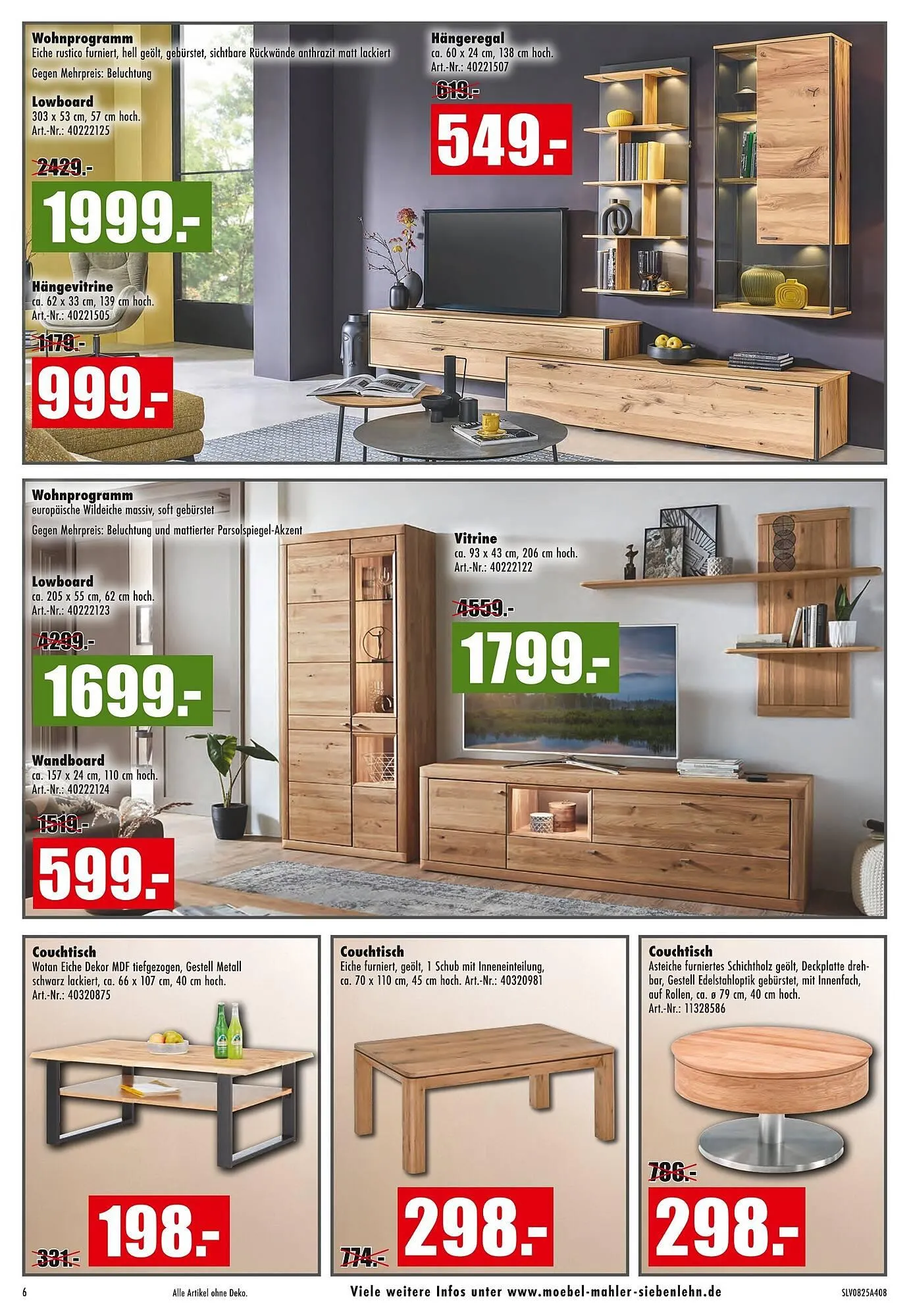 Möbel Mahler Katalog von 17. September bis 30. September 2025 - Prospekt seite 6