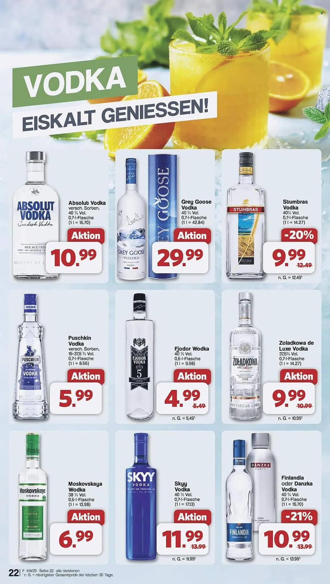 Famila Nord Ost Prospekt von 14. Juli bis 19. Juli 2025 - Prospekt seite 22