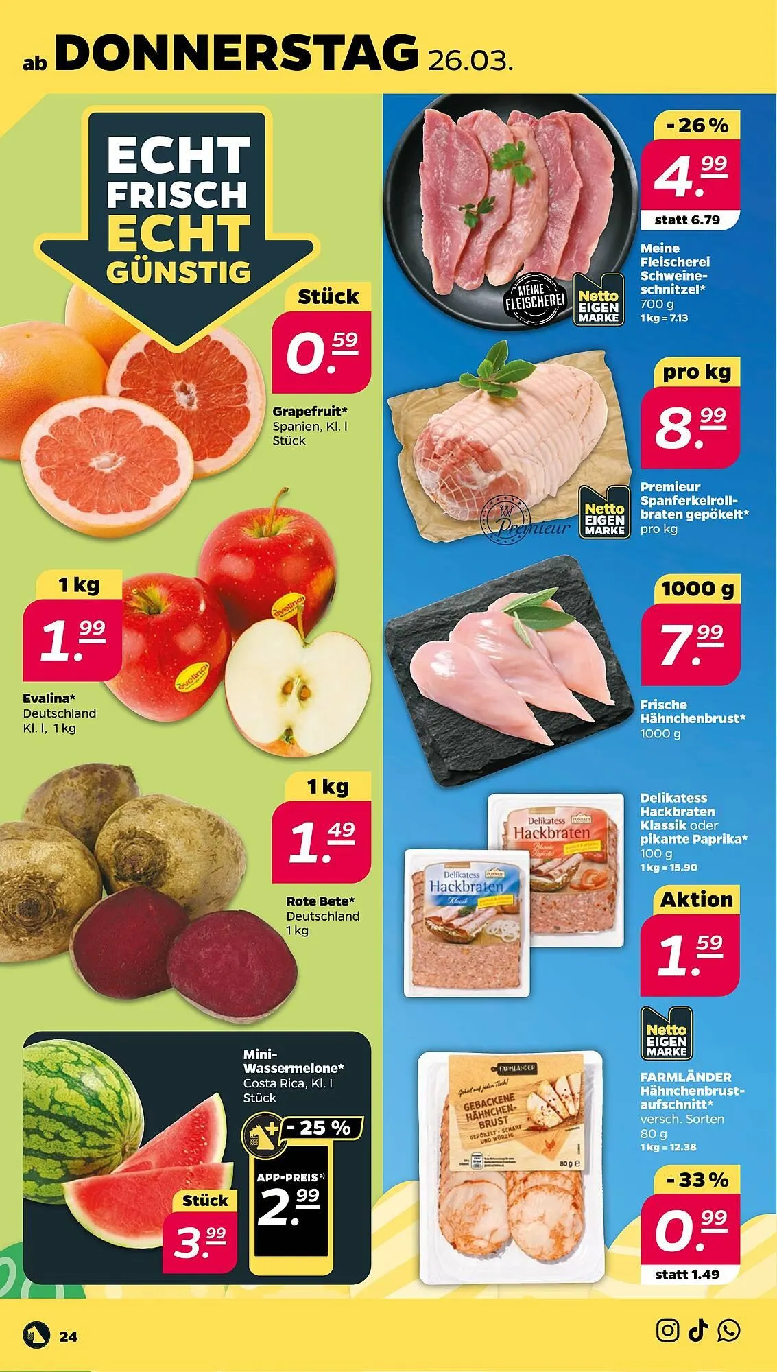 NETTO Prospekt von 23. März bis 28. März 2026 - Prospekt seite 30