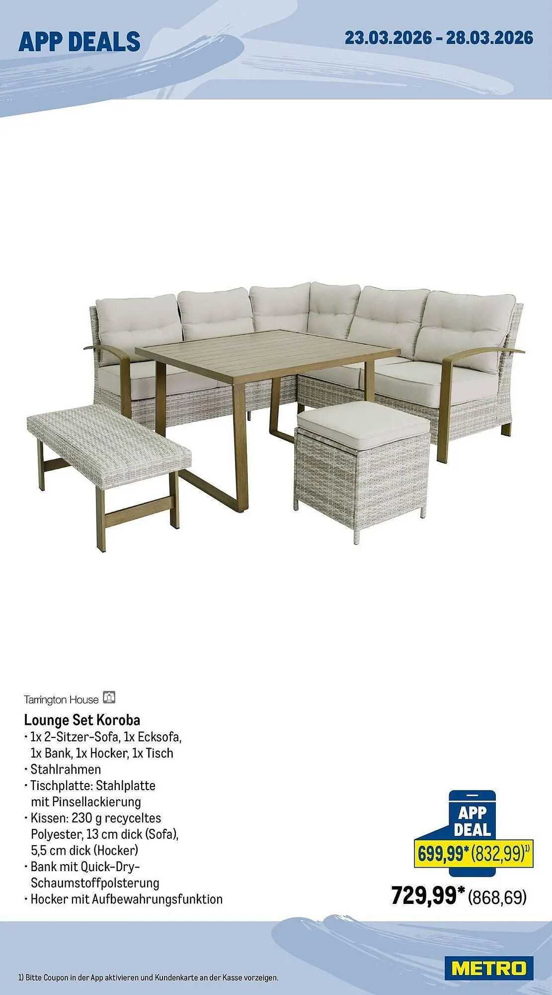 METRO Prospekt von 23. März bis 28. März 2026 - Prospekt seite 3