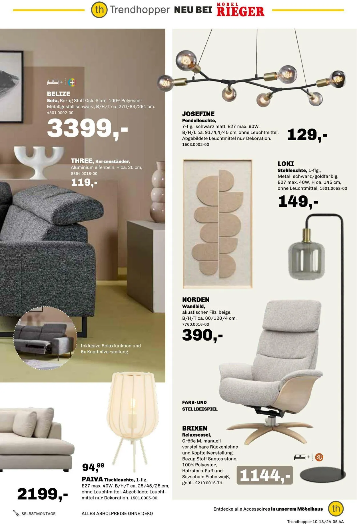 Möbel Rieger Aktueller Prospekt von 13. August bis 27. August 2025 - Prospekt seite 5