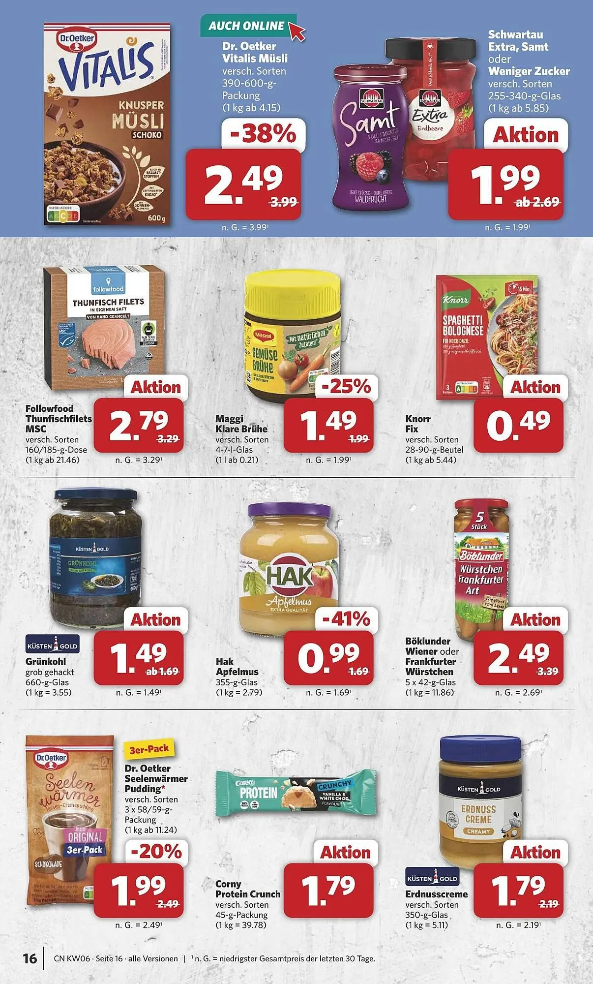 Combi Prospekt von 2. Februar bis 7. Februar 2026 - Prospekt seite 16