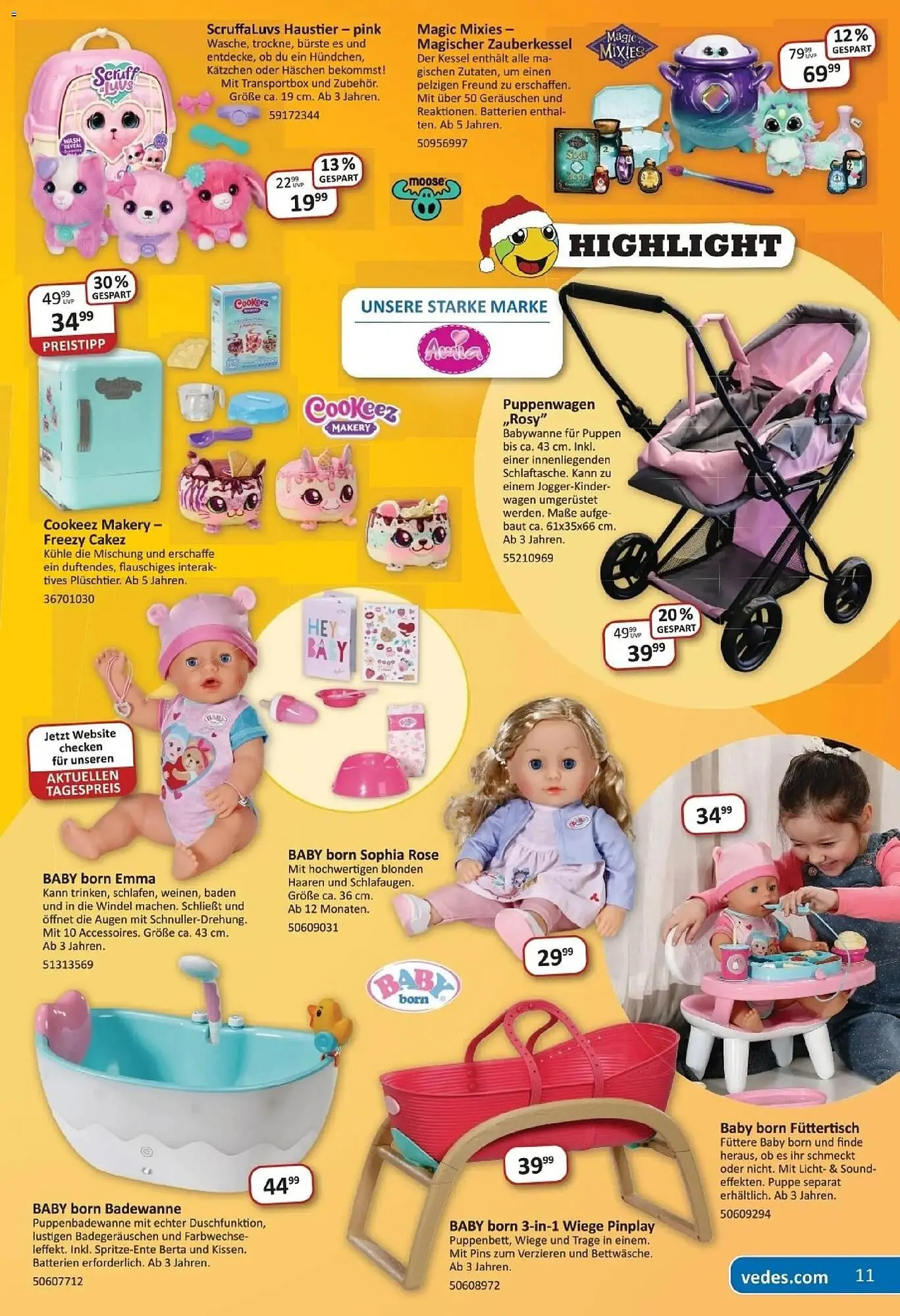 Vedes Prospekt von 19. November bis 6. Dezember 2025 - Prospekt seite 11