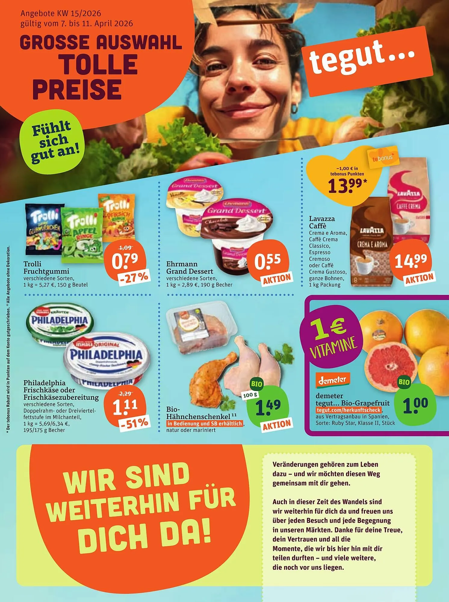 Tegut Prospekt von 6. April bis 11. April 2026 - Prospekt seite 3