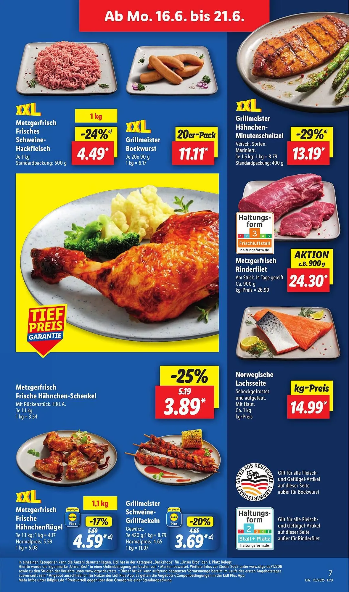Lidl Prospekt von 23. Juni bis 28. Juni 2025 - Prospekt seite 7