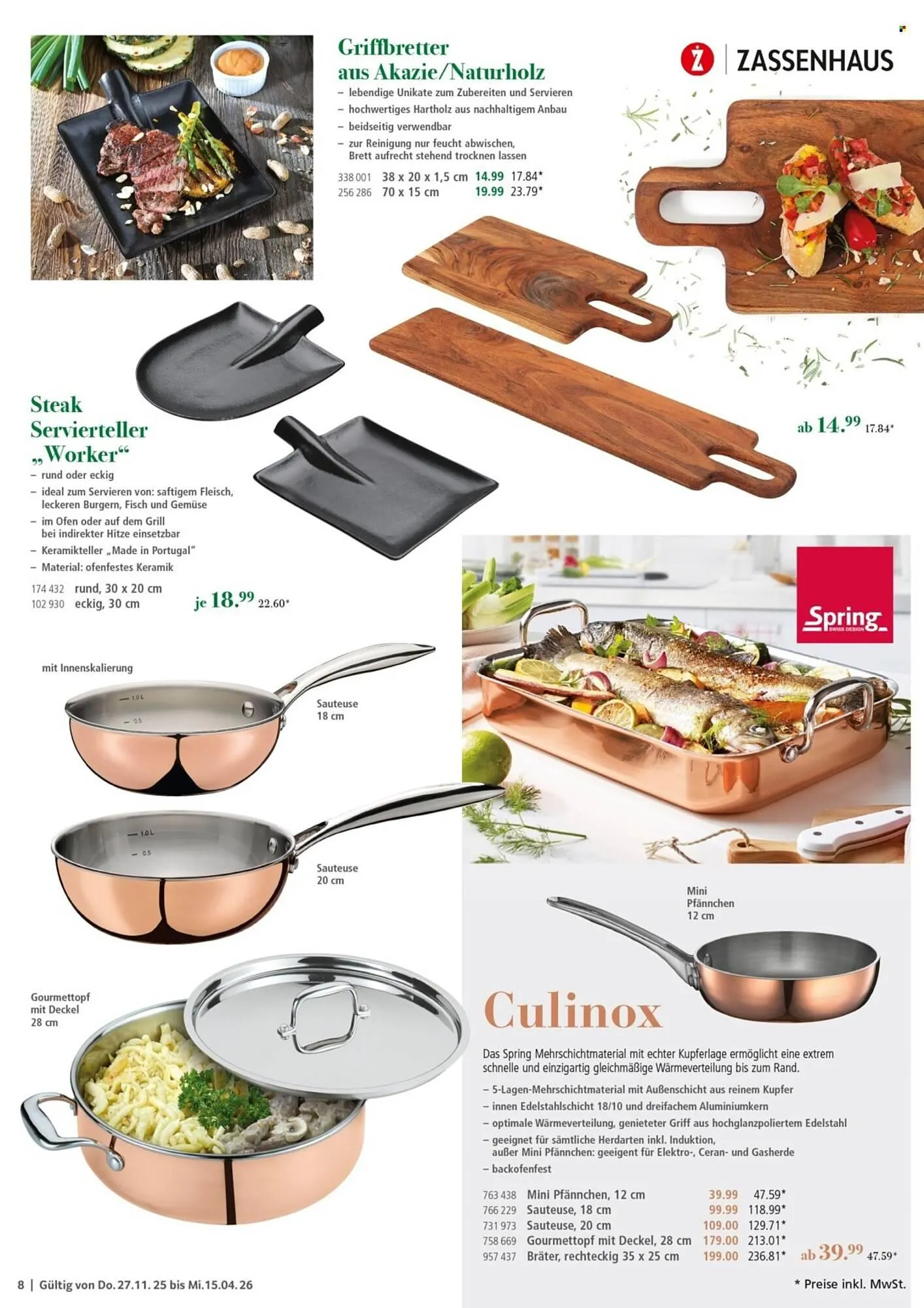 Selgros Prospekt von 27. November bis 15. April 2026 - Prospekt seite 8