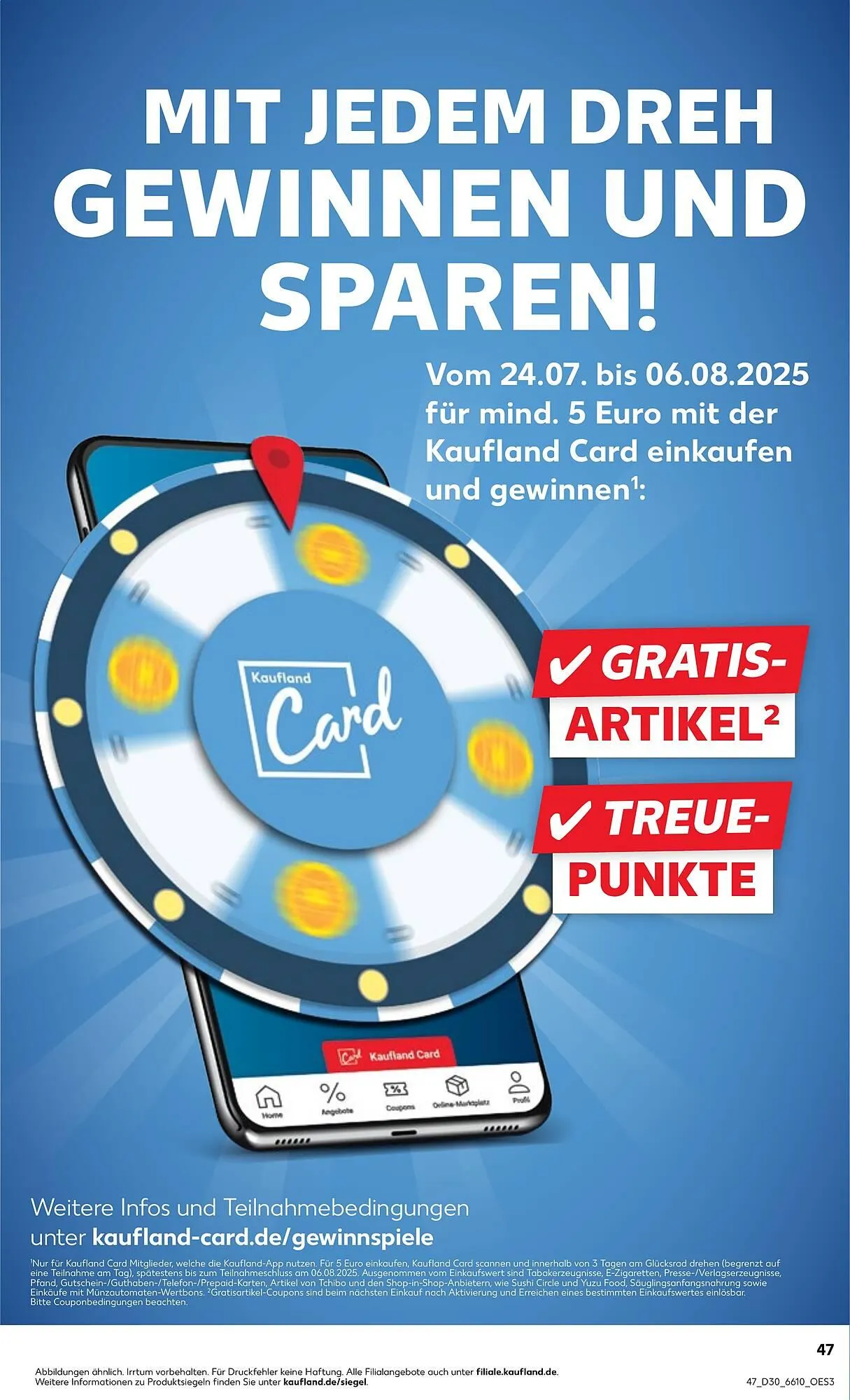 Kaufland Prospekt von 24. Juli bis 30. Juli 2025 - Prospekt seite 47