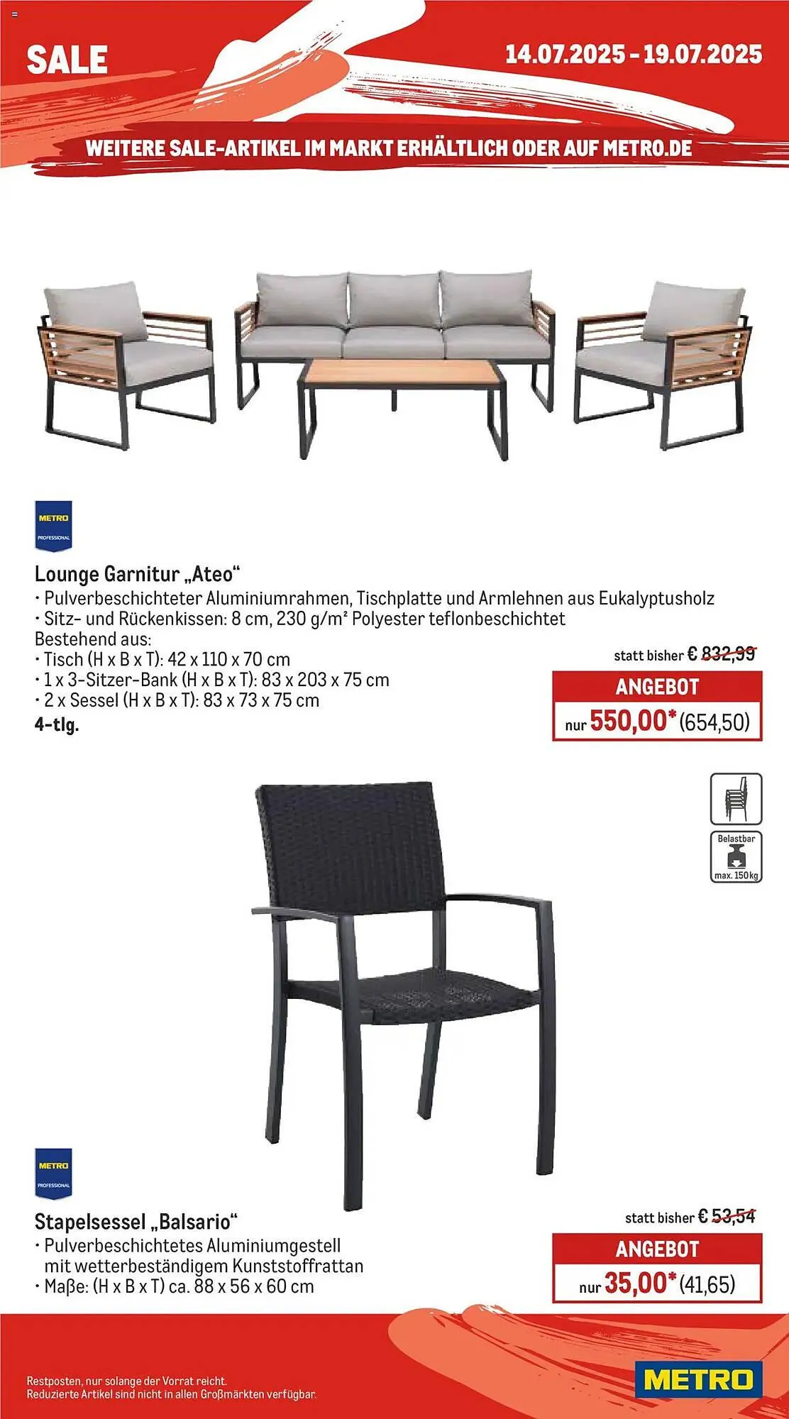 METRO Prospekt von 14. Juli bis 19. Juli 2025 - Prospekt seite 24