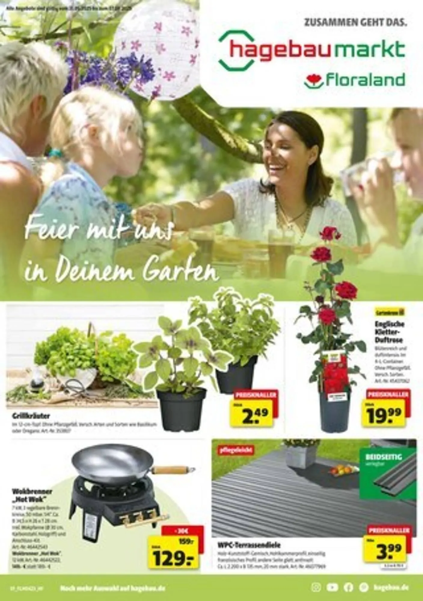 Hagebau Prospekt von 31. Mai bis 7. Juni 2025 - Prospekt seite 1