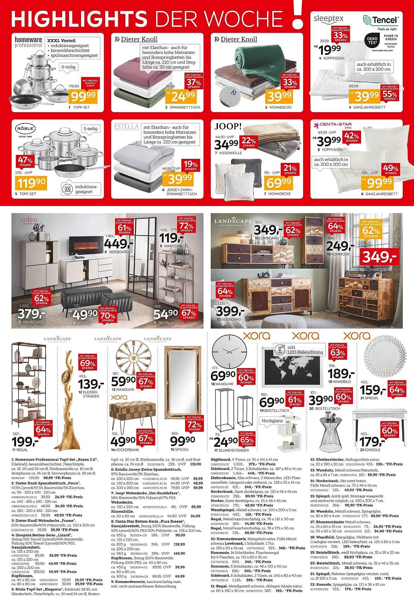 XXXLutz Prospekt von 20. Dezember bis 4. Januar 2026 - Prospekt seite 6