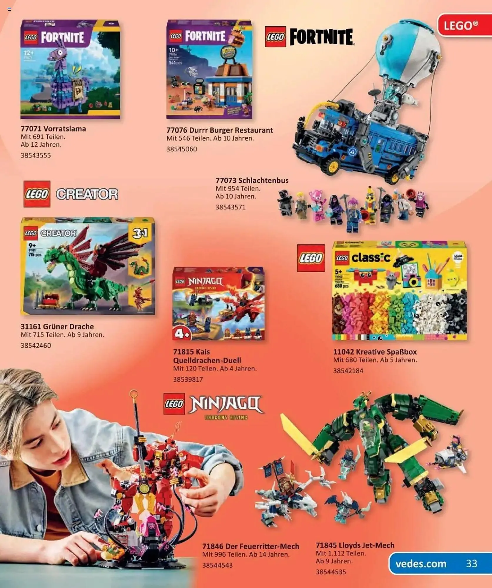 Vedes Prospekt von 18. September bis 24. Dezember 2025 - Prospekt seite 33