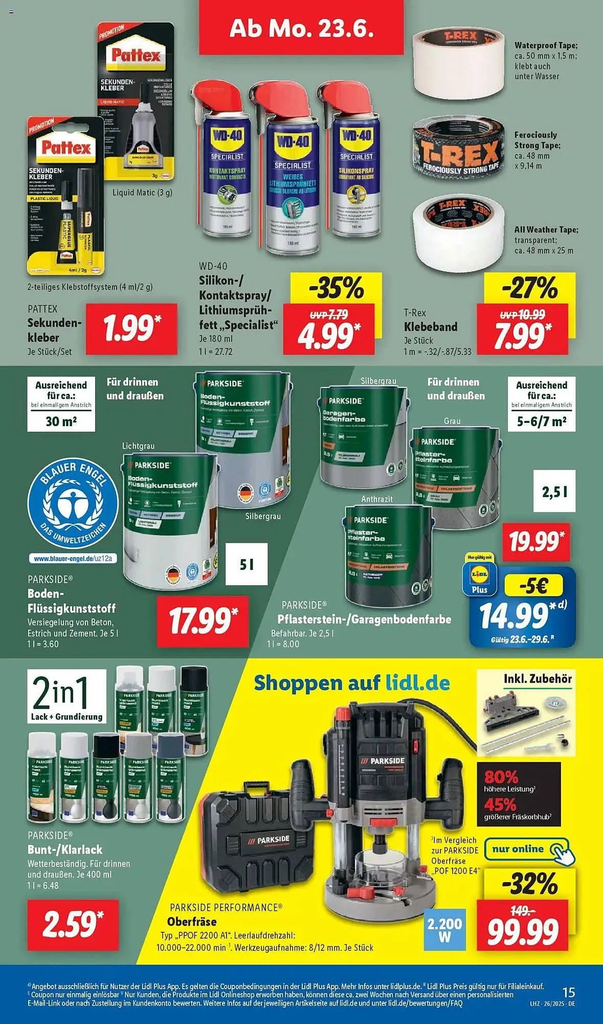 Lidl Prospekt von 23. Juni bis 28. Juni 2025 - Prospekt seite 23