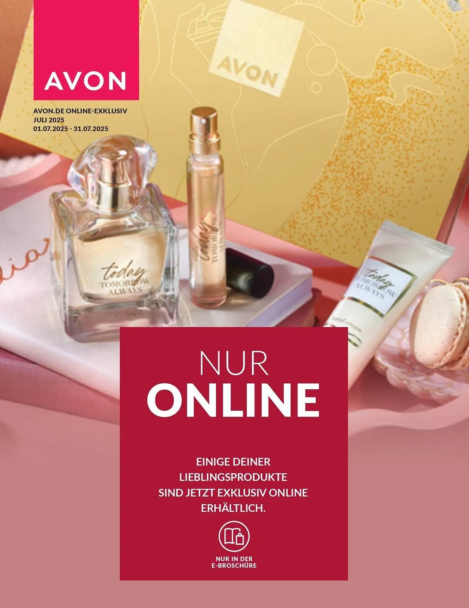 Avon Prospekt von 1. Juli bis 31. Juli 2025 - Prospekt seite 1