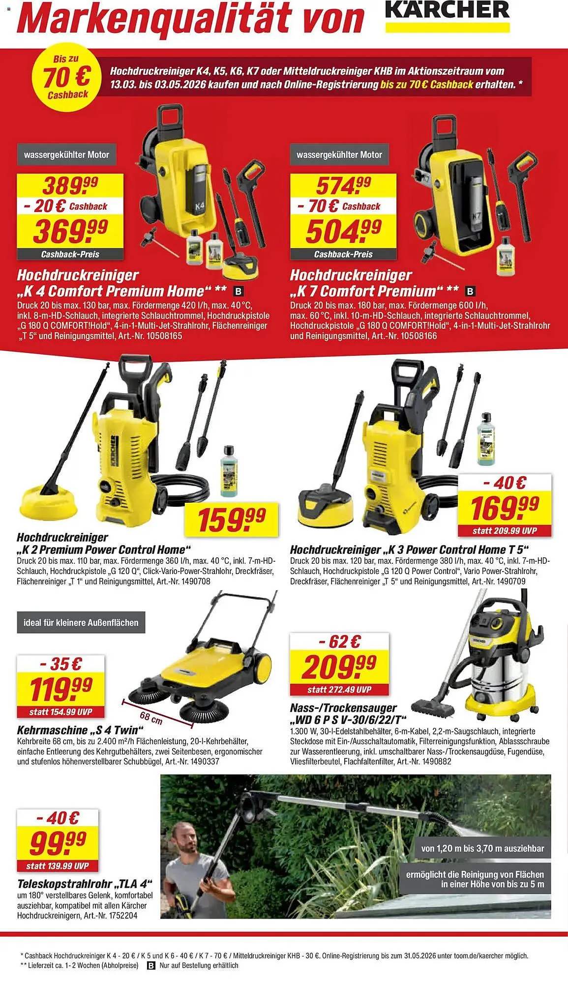 Toom Baumarkt Prospekt von 21. März bis 27. März 2026 - Prospekt seite 14