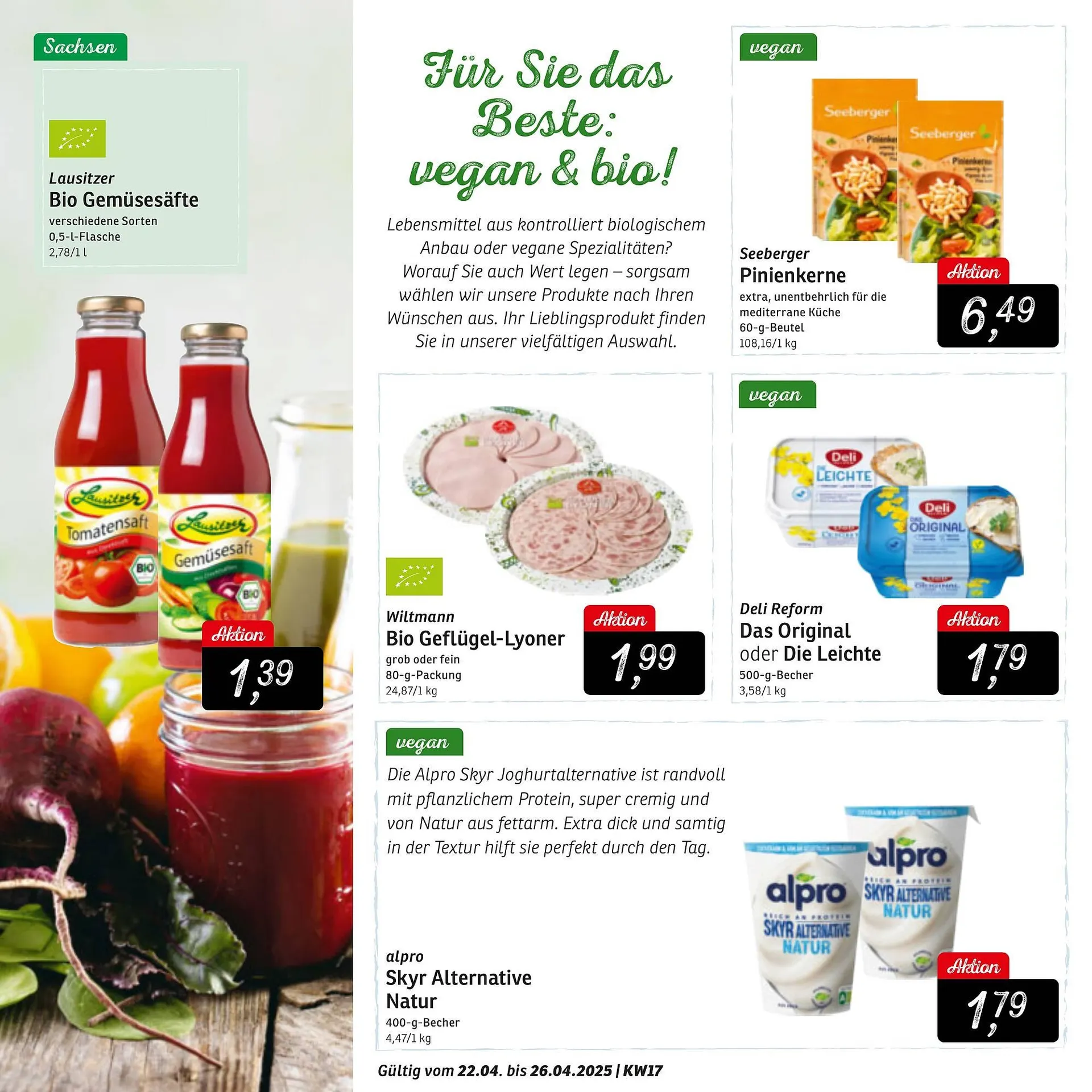 KONSUM Prospekt von 21. April bis 26. April 2025 - Prospekt seite 6