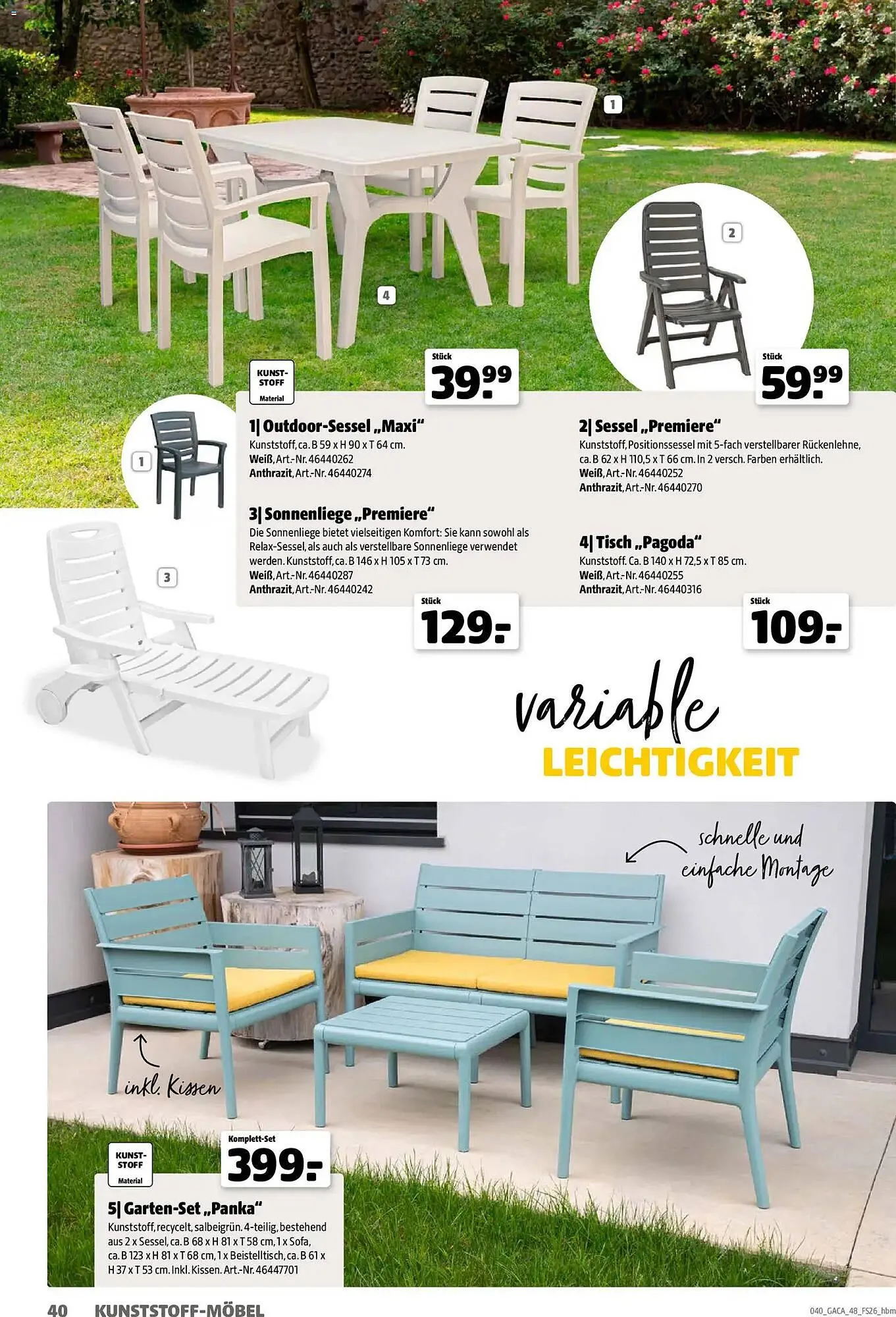 Hagebau Prospekt von 2. März bis 31. Dezember 2026 - Prospekt seite 40