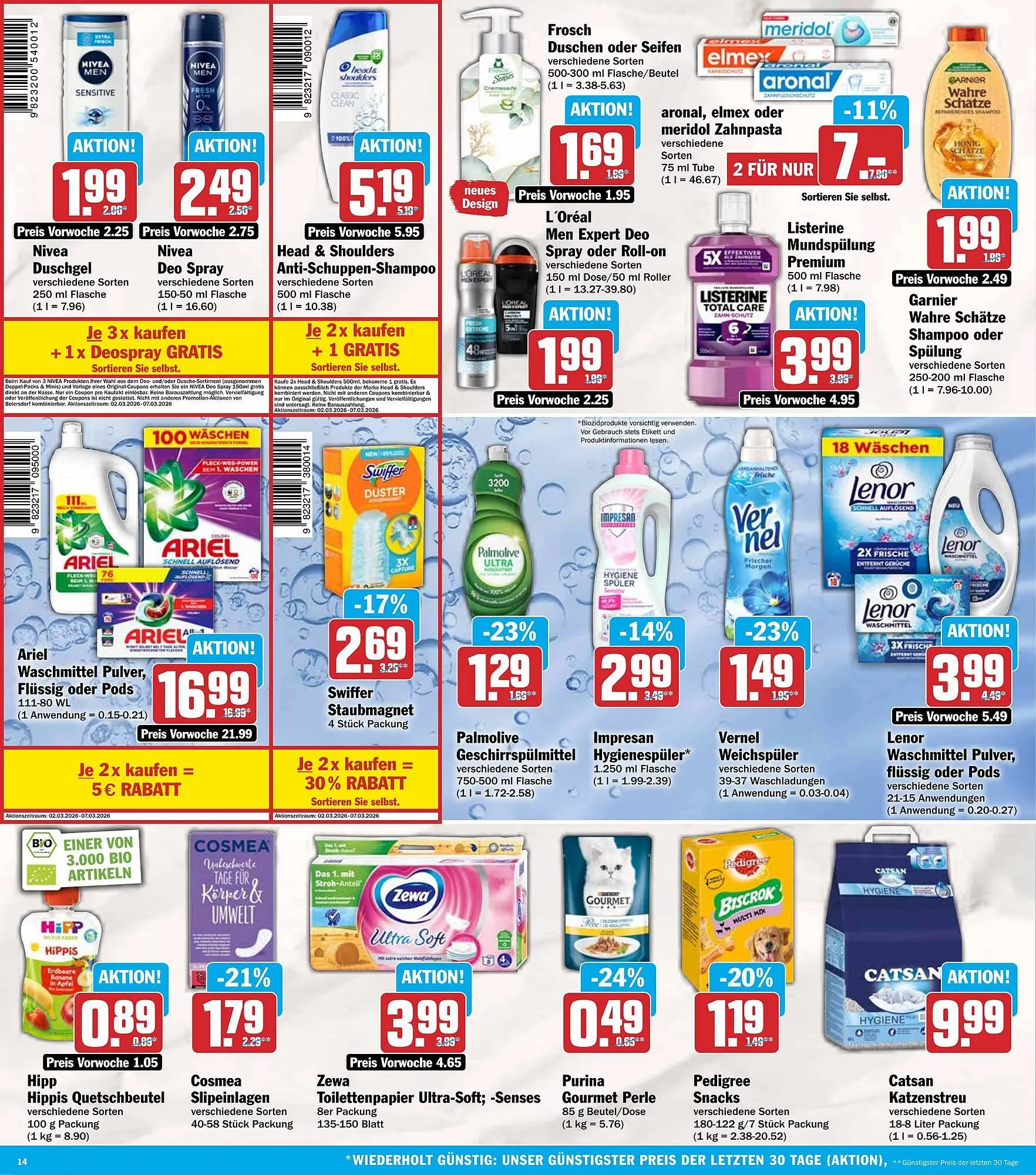 HIT Prospekt von 2. März bis 7. März 2026 - Prospekt seite 14