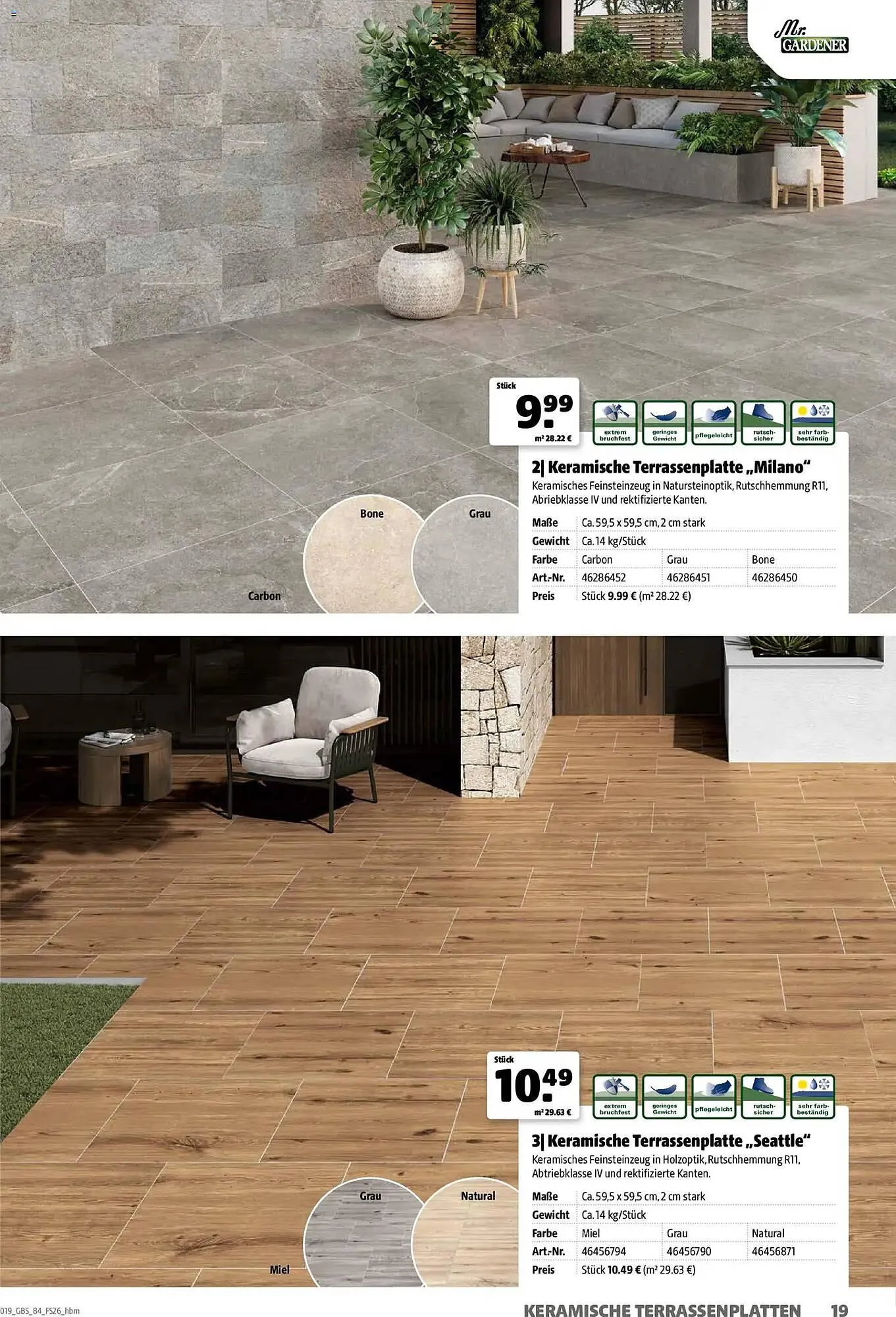 Hagebau Prospekt von 2. März bis 31. Dezember 2026 - Prospekt seite 19