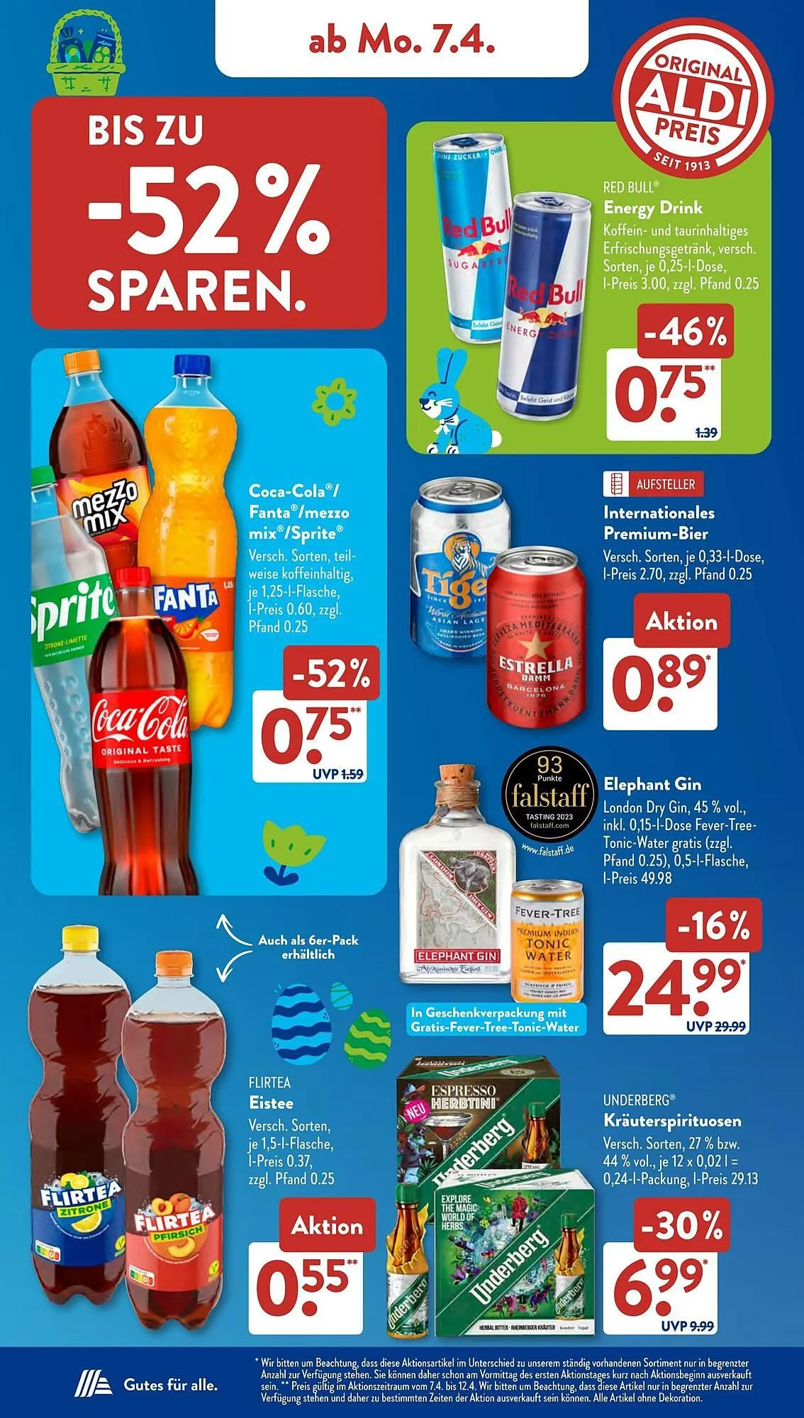 Aldi Süd Prospekt von 7. April bis 13. April 2025 - Prospekt seite 23