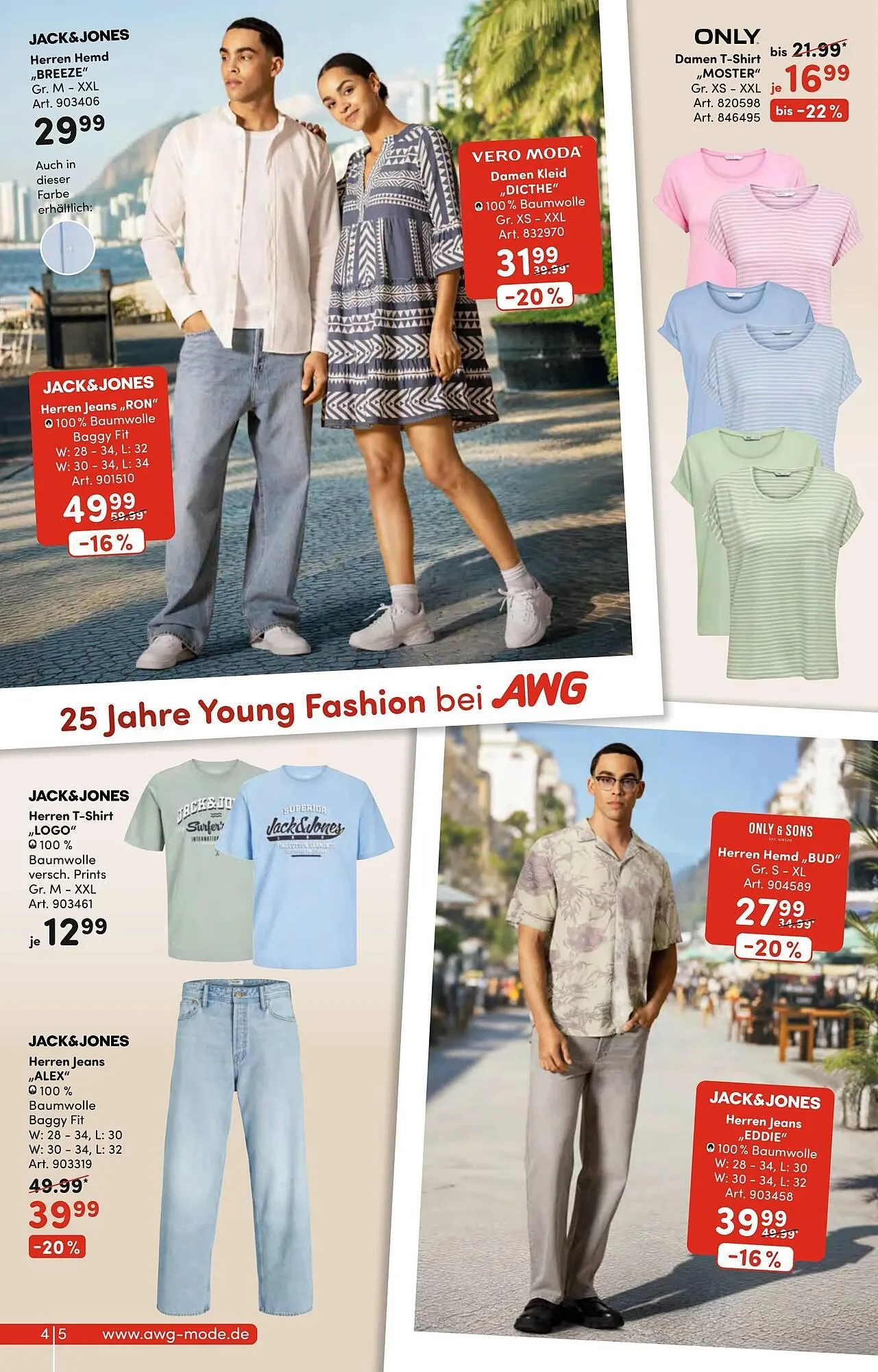 AWG Mode Prospekt von 5. April bis 20. April 2025 - Prospekt seite 4