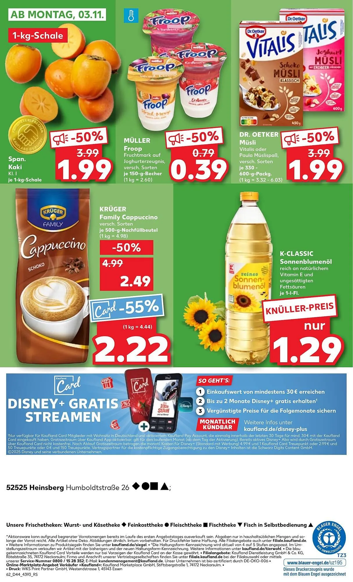 Kaufland Prospekt von 30. Oktober bis 5. November 2025 - Prospekt seite 62