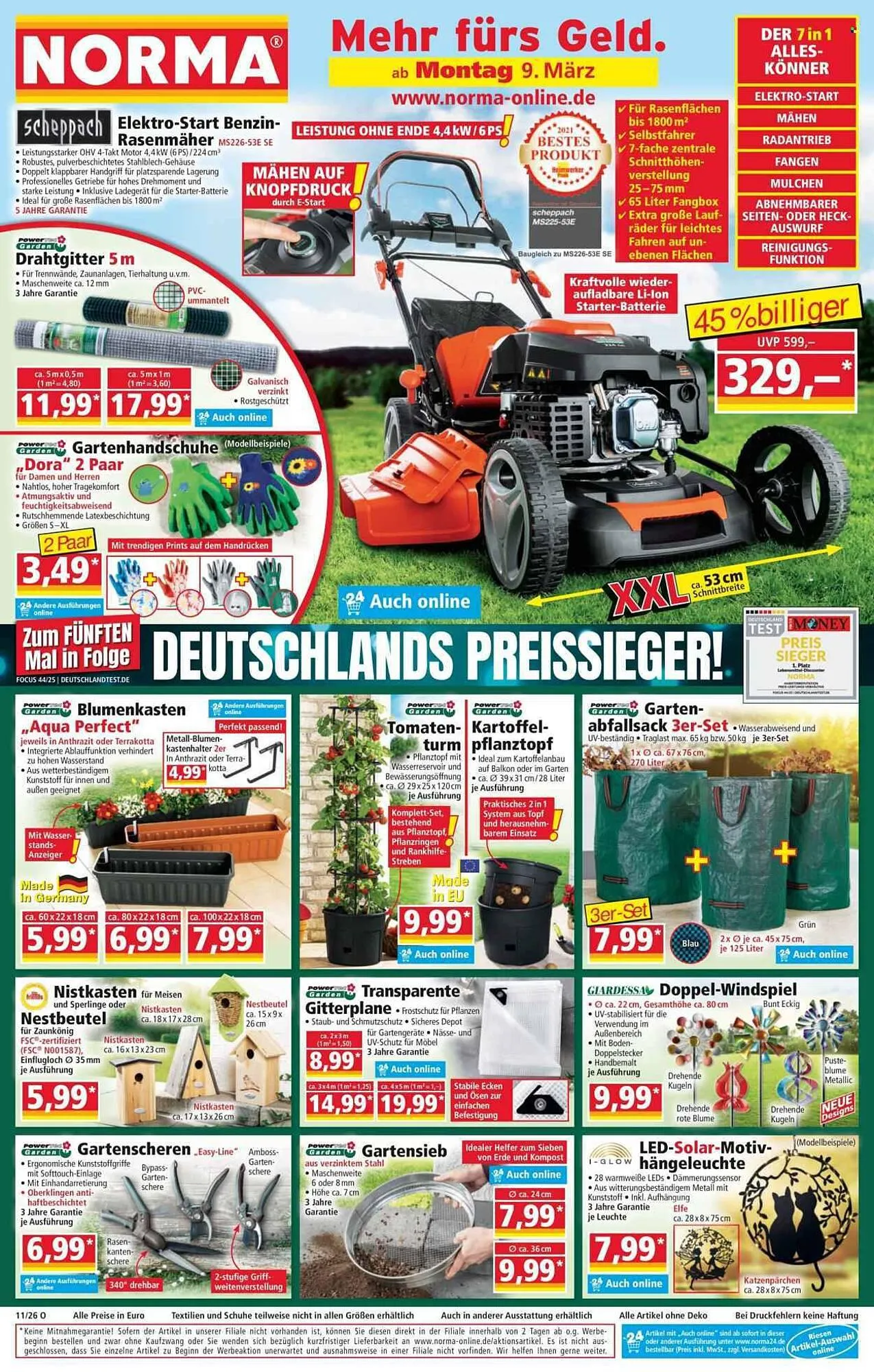 Norma Prospekt von 9. März bis 15. März 2026 - Prospekt seite 1