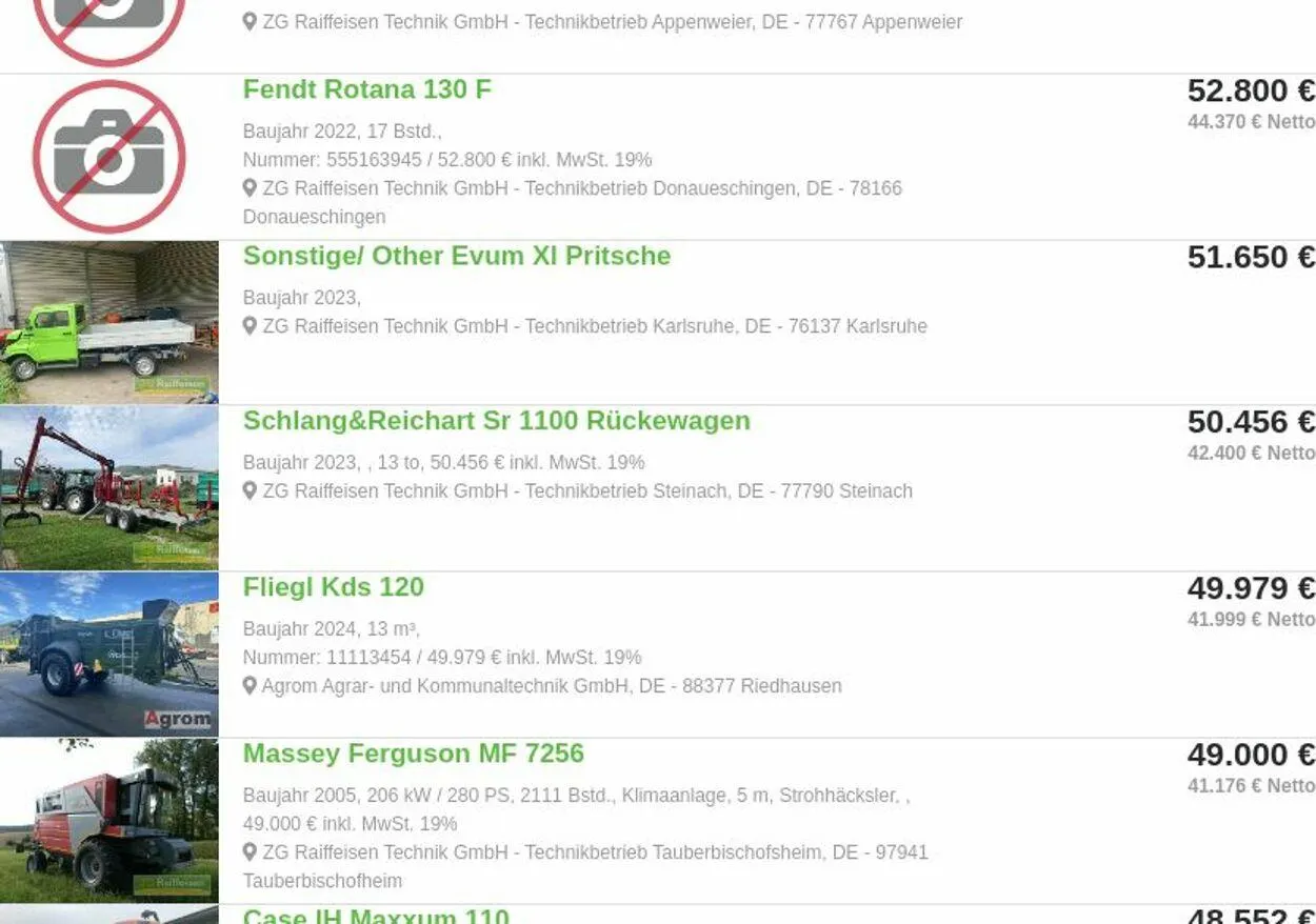 ZG Raiffeisen Aktueller Prospekt von 24. März bis 2. April 2025 - Prospekt seite 8