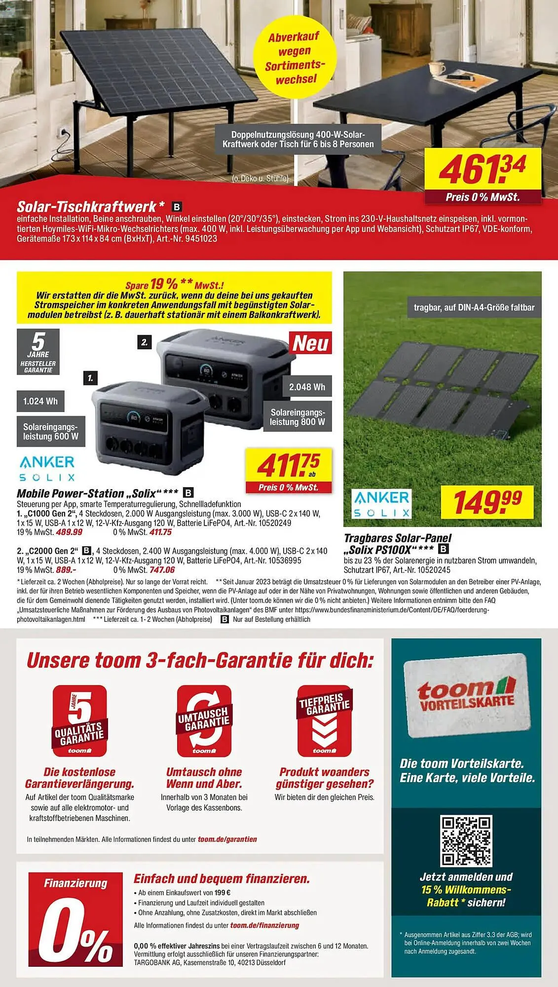 Toom Baumarkt Prospekt von 2. Mai bis 8. Mai 2026 - Prospekt seite 2