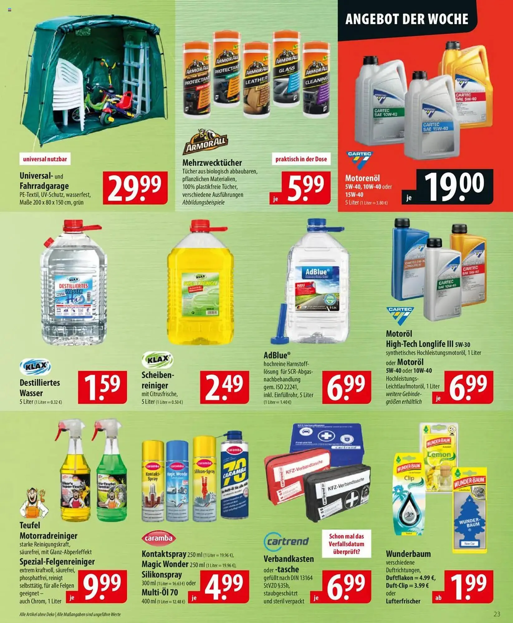 Famila Nord Ost Prospekt von 14. April bis 19. April 2025 - Prospekt seite 23