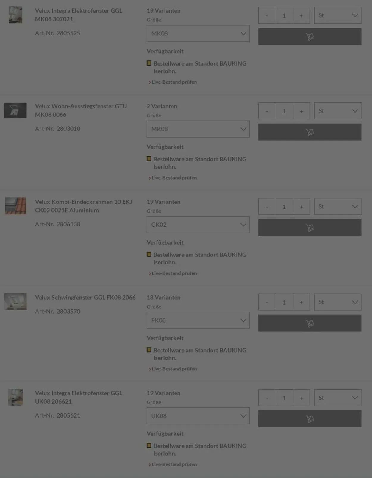 Bauking von 7. Juli bis 16. Juli 2025 - Prospekt seite 8