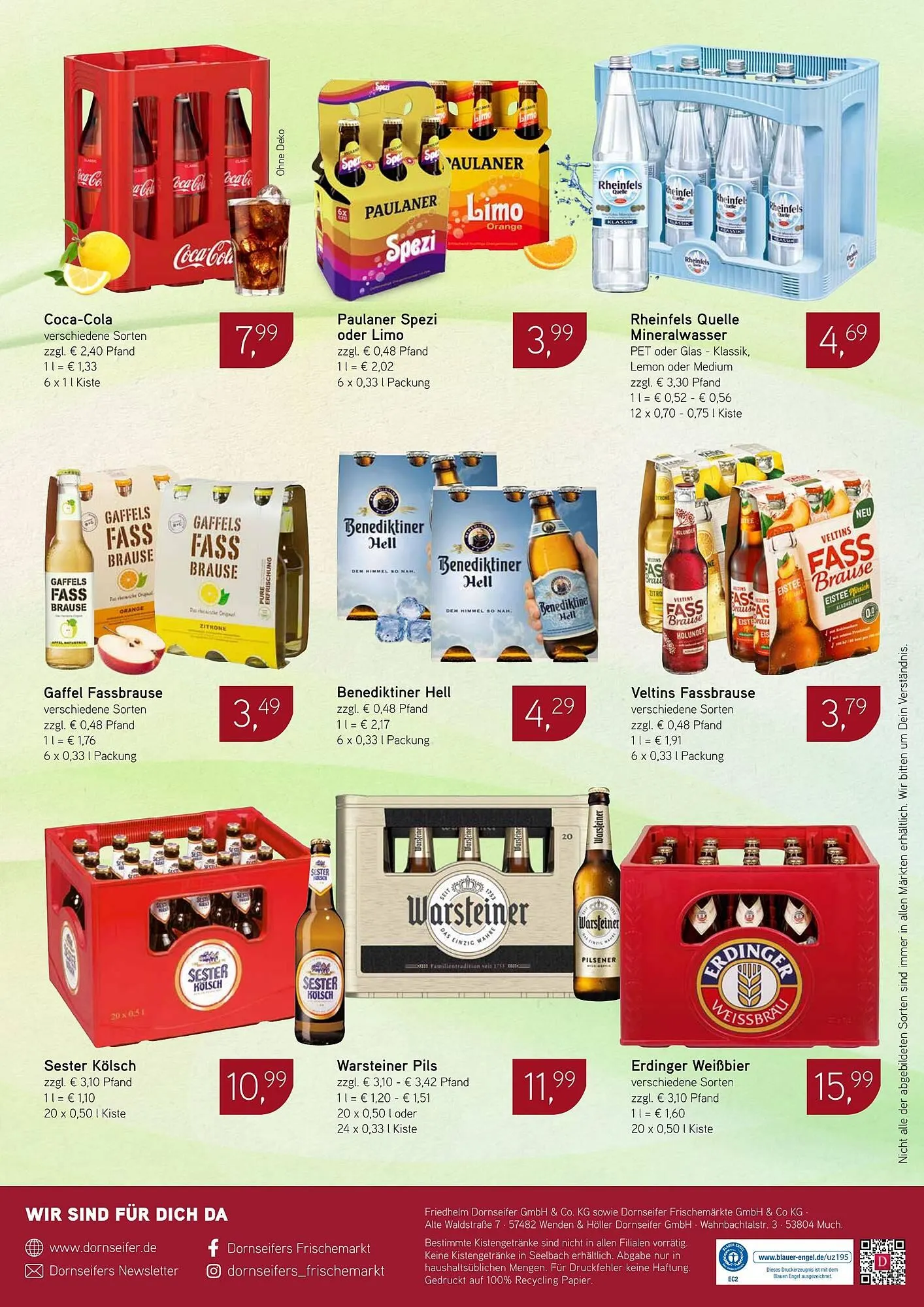 Dornseifer Prospekt von 2. März bis 7. März 2026 - Prospekt seite 16