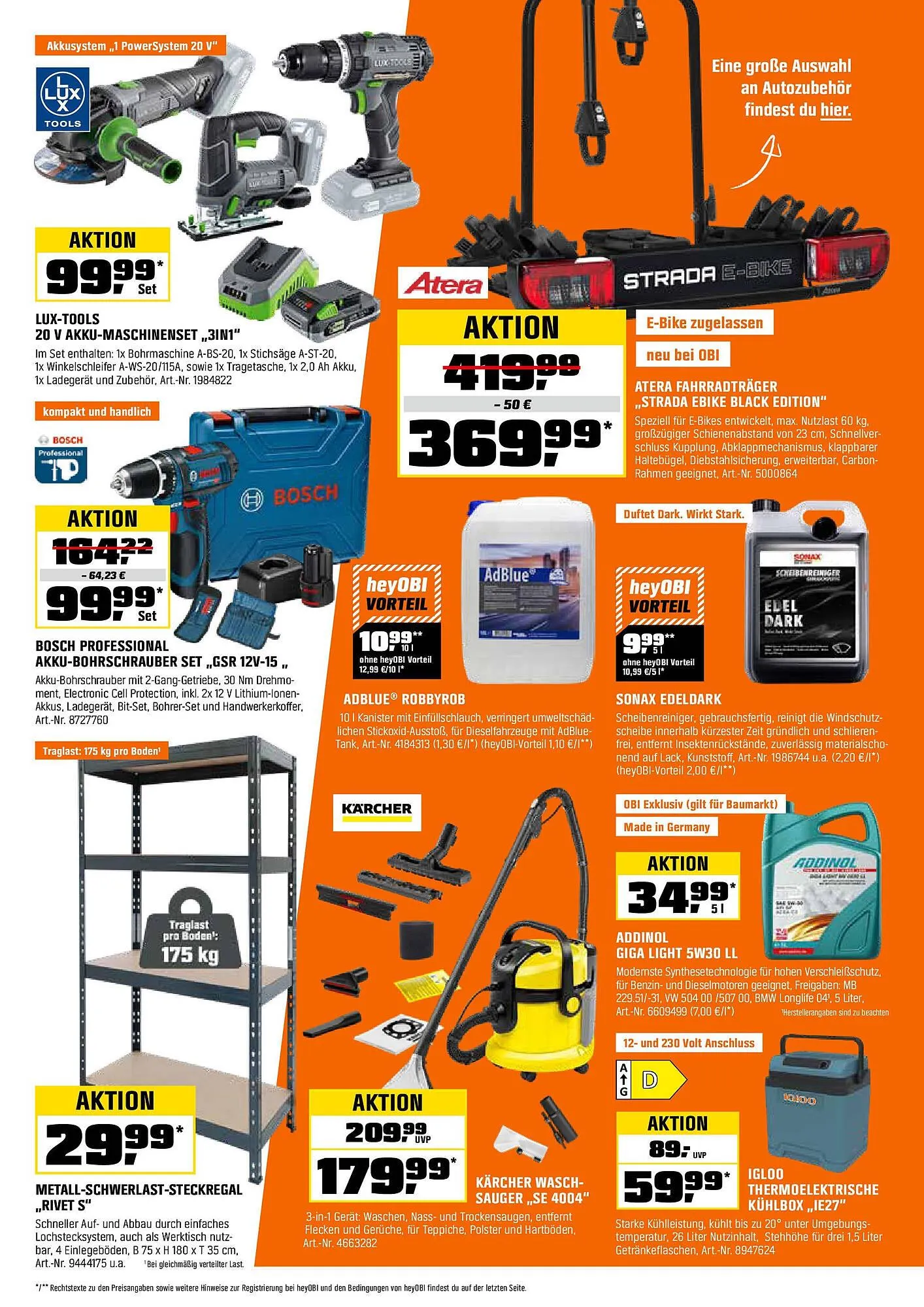 OBI Prospekt von 15. Juli bis 31. Juli 2025 - Prospekt seite 14
