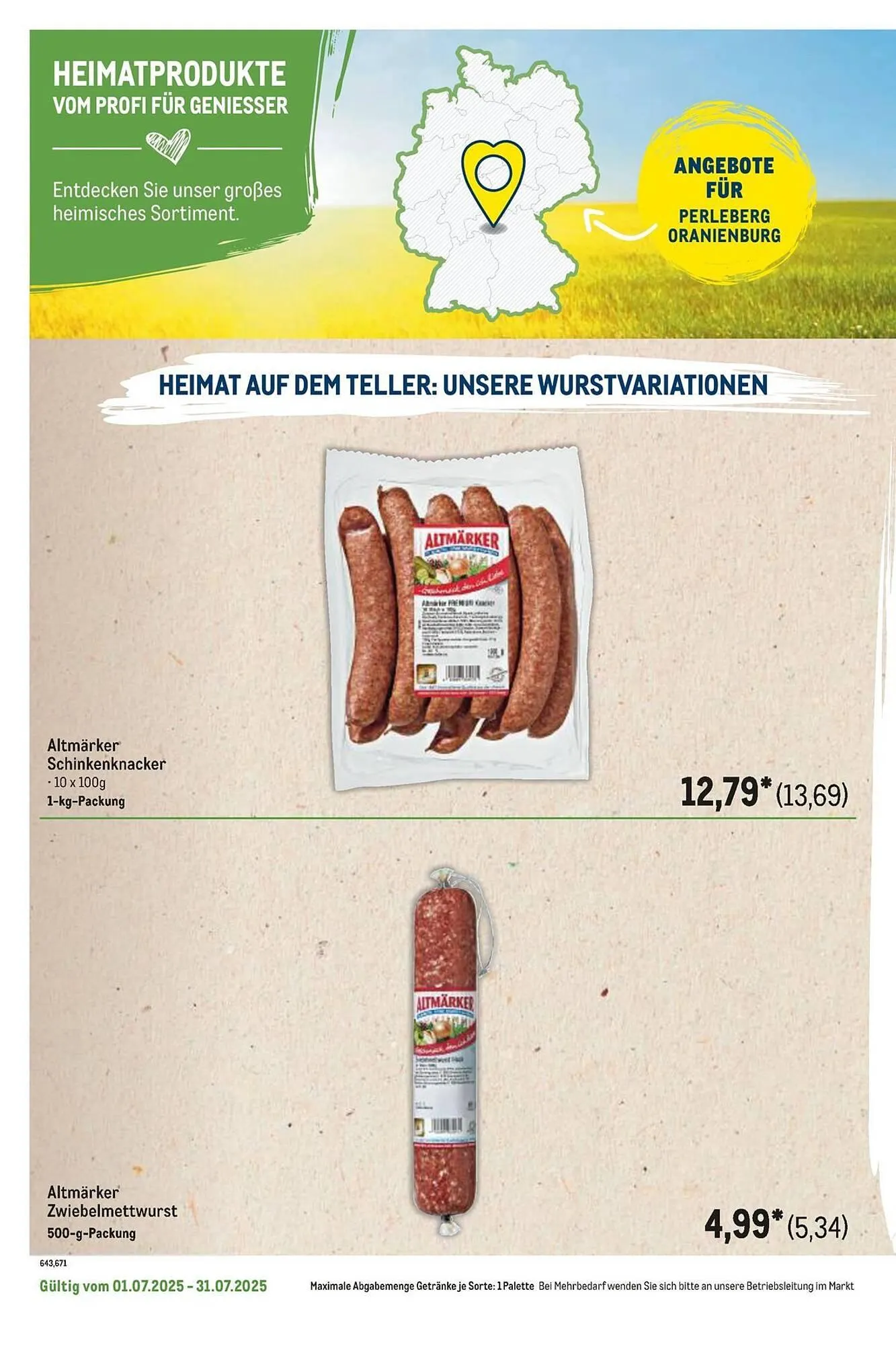 METRO Prospekt von 1. Juli bis 31. Juli 2025 - Prospekt seite 80