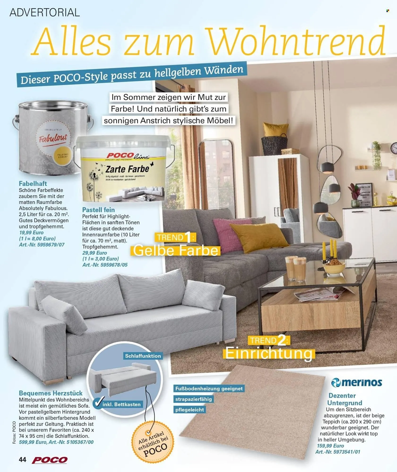 Poco Prospekt von 23. Juni bis 31. August 2025 - Prospekt seite 44