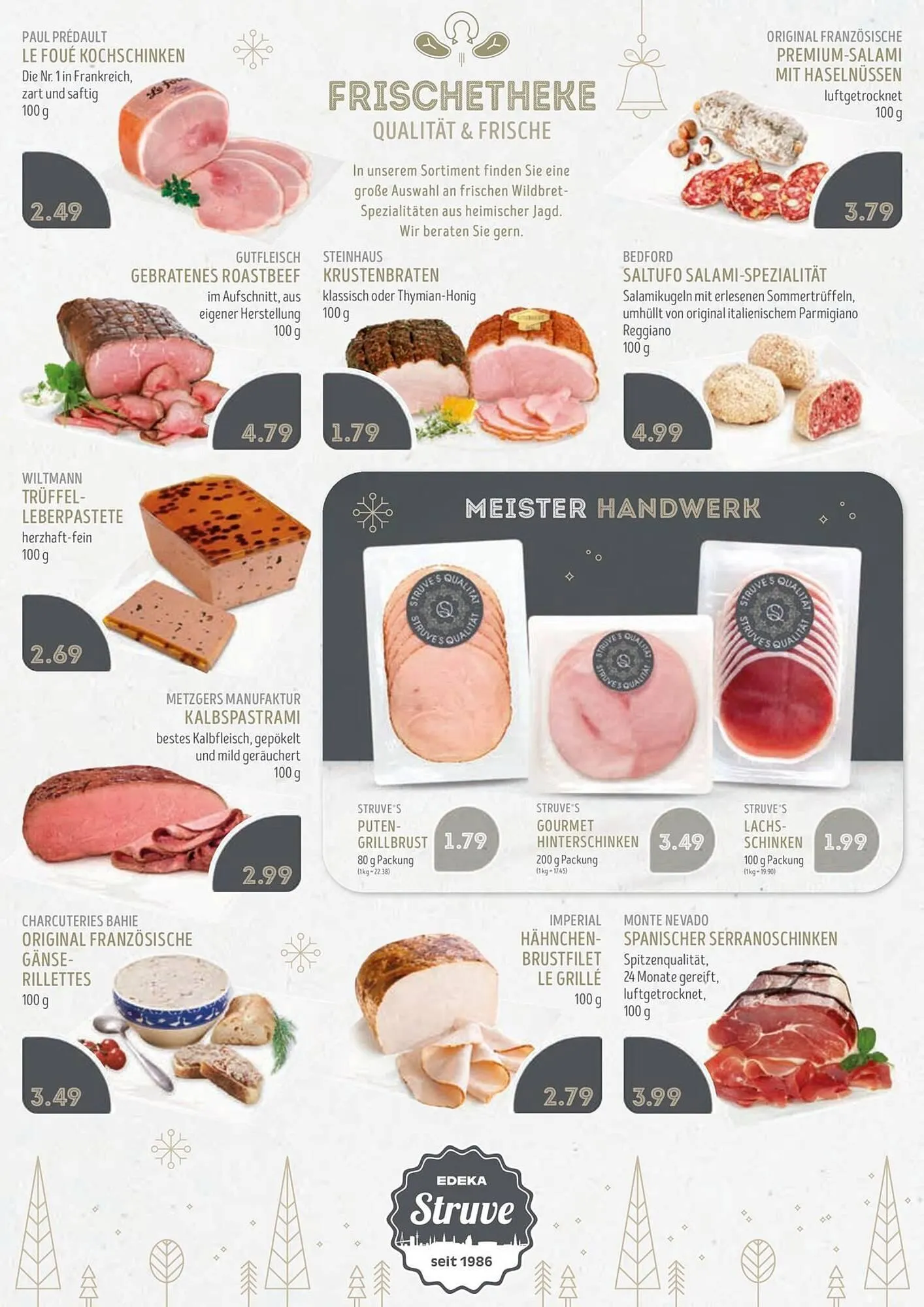 Edeka Struve Prospekt von 8. Dezember bis 24. Dezember 2025 - Prospekt seite 6